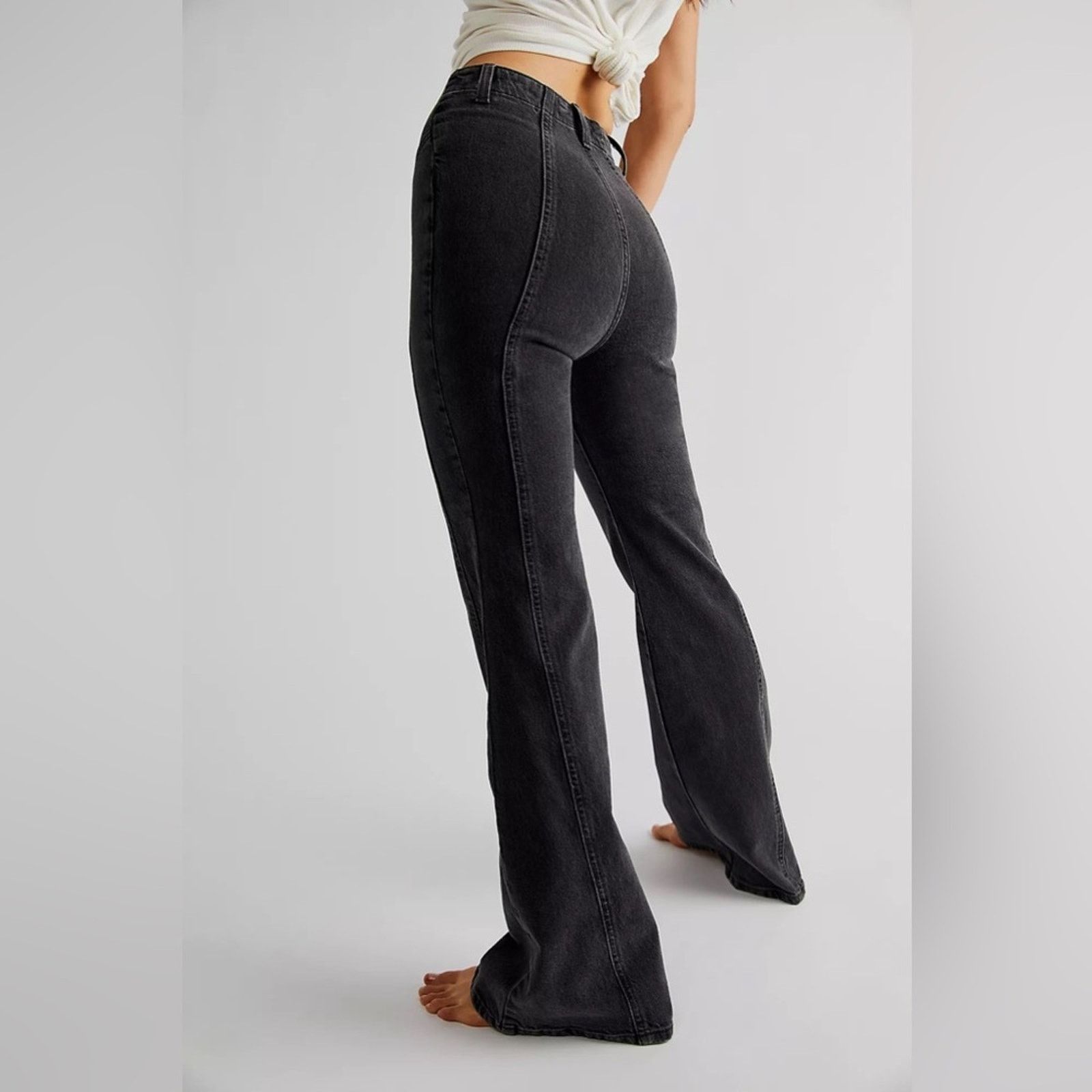 Free People 🎉LAST‎ PIECE🎉 FREE PEOPLE Florence Flare Jeans Size 31" - 2 Thumbnail