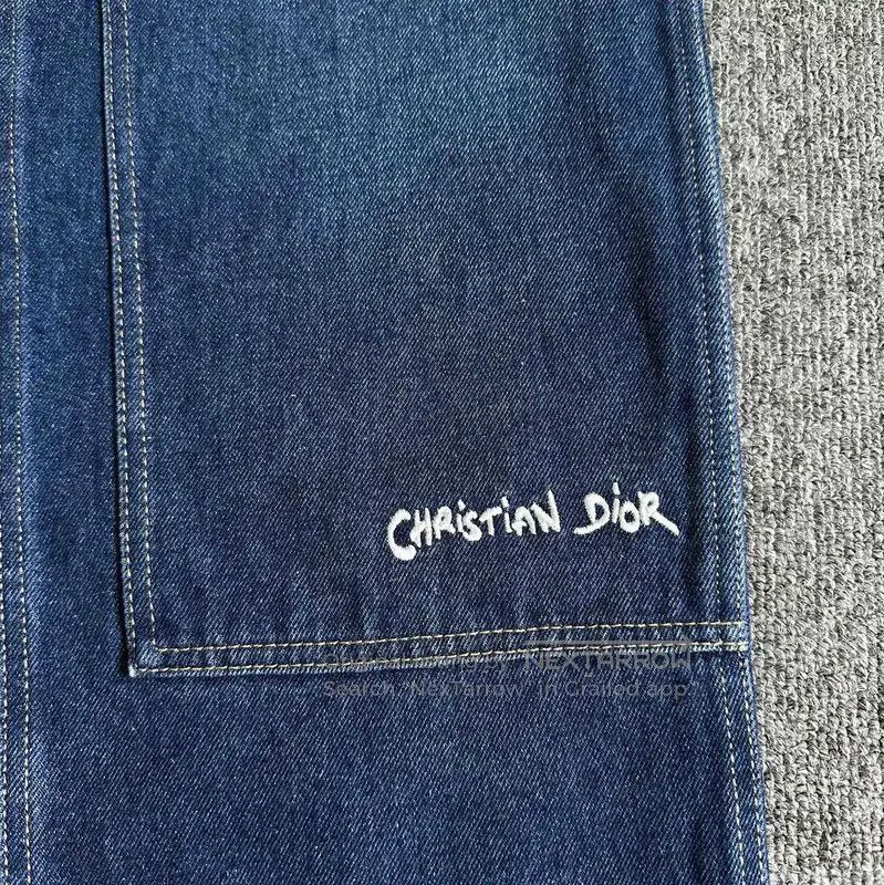 Dior Dior Men's Casual Pants in Dark Blue . Size US 30 / EU 46 - 2 Thumbnail