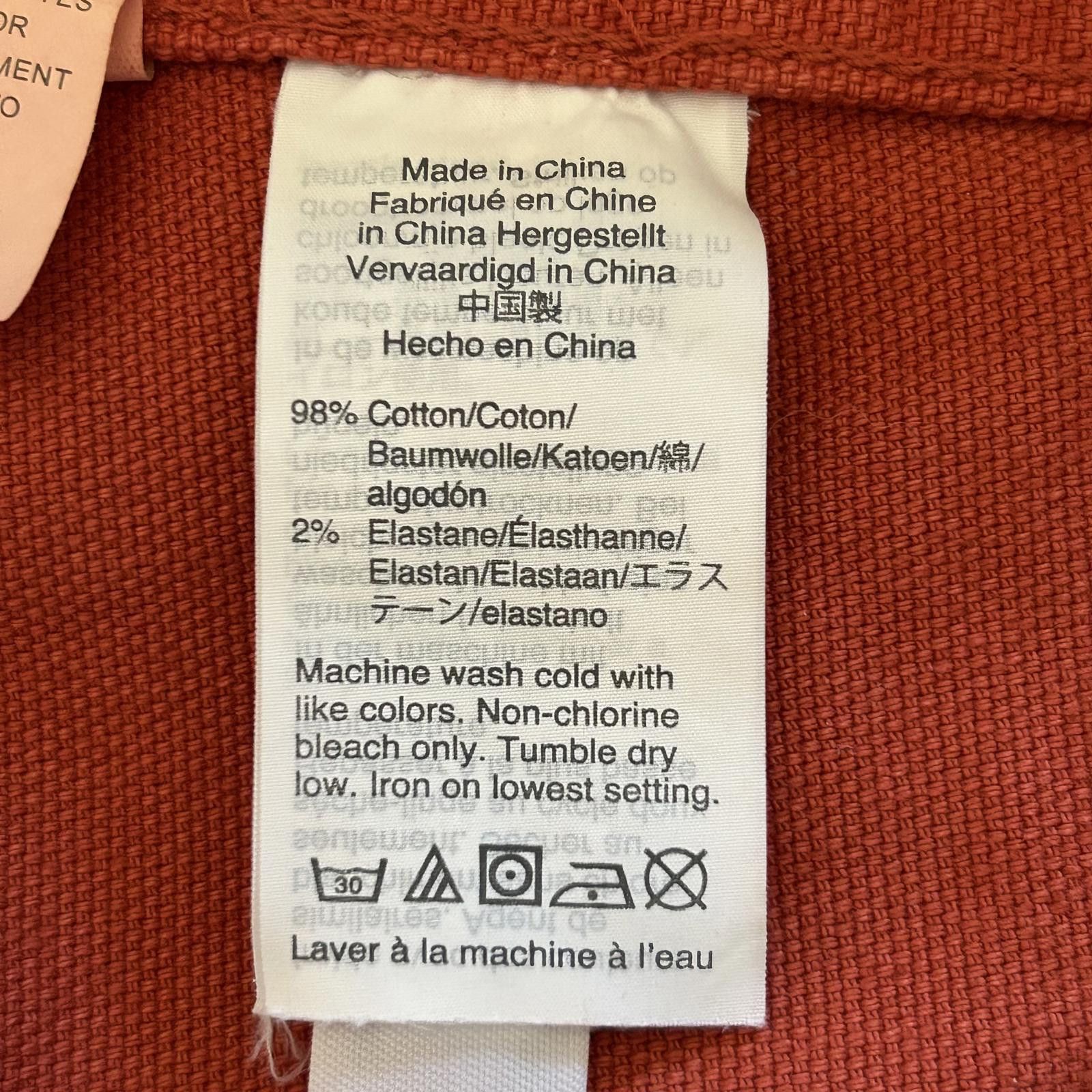 Madewell Madewell Womens Jeans Sz 24 Burnt Orange Wide Leg Crop Size 24" / US 00 / IT 34 - 8 Thumbnail