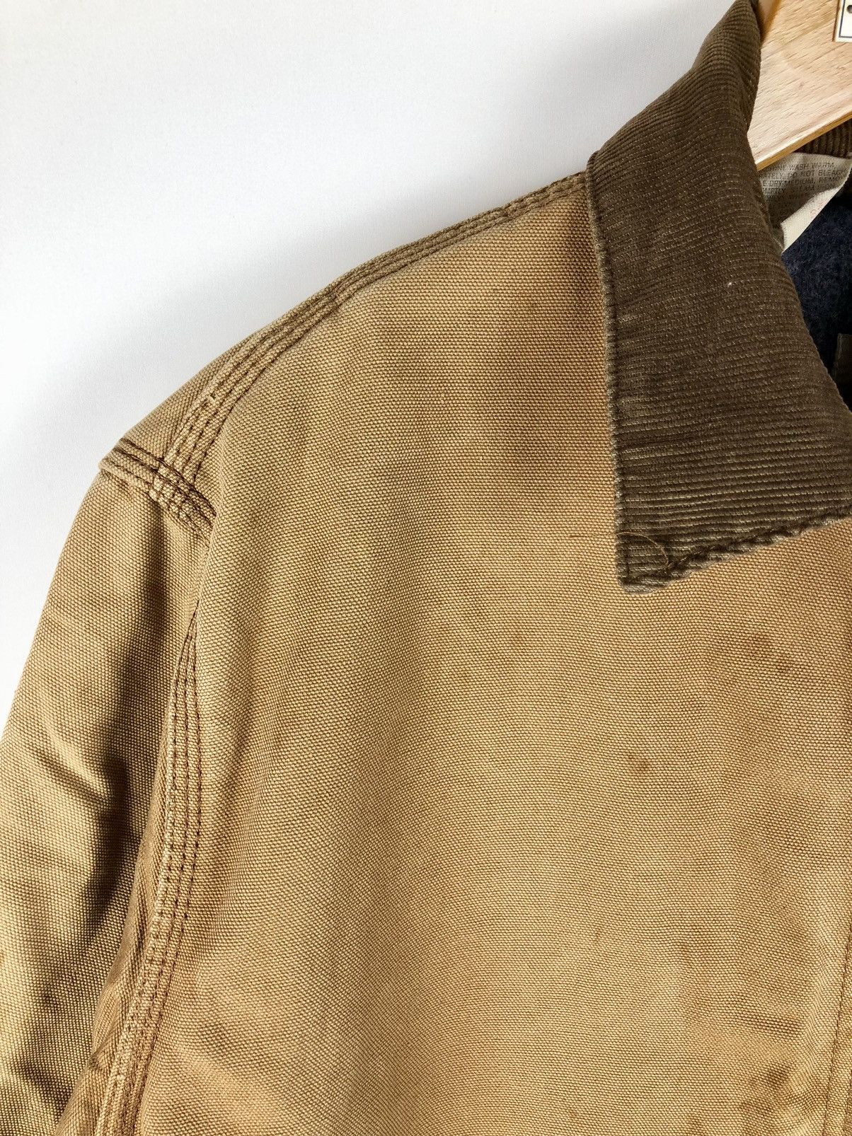 Carhartt × Vintage TRUE VTG 80s Carhartt Duck Canvas Detroit Work Jacket Size US L / EU 52-54 / 3 - 2 Thumbnail