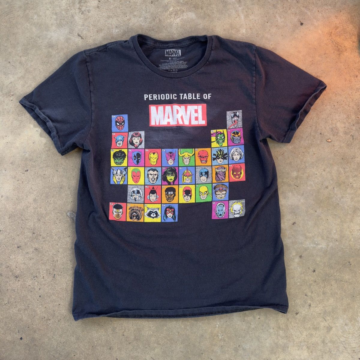 Marvel Comics Marvel Periodic Table Character Graphic Tee Size US S / EU 44-46 / 1 - 1 Thumbnail