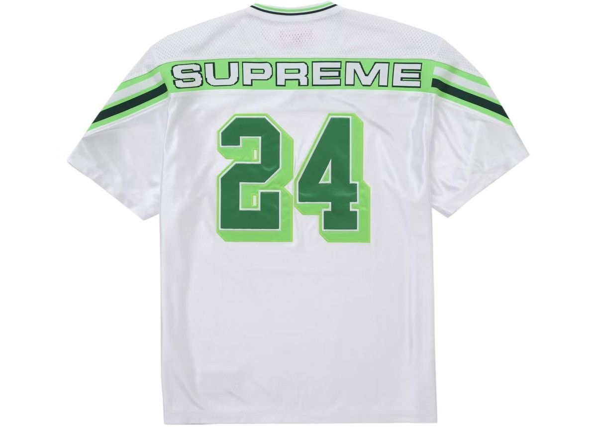 ウェア 24ss Supreme Jacquard Soccer Jersey Supreme Jacquard Soccer Jersey (SS24) - $110