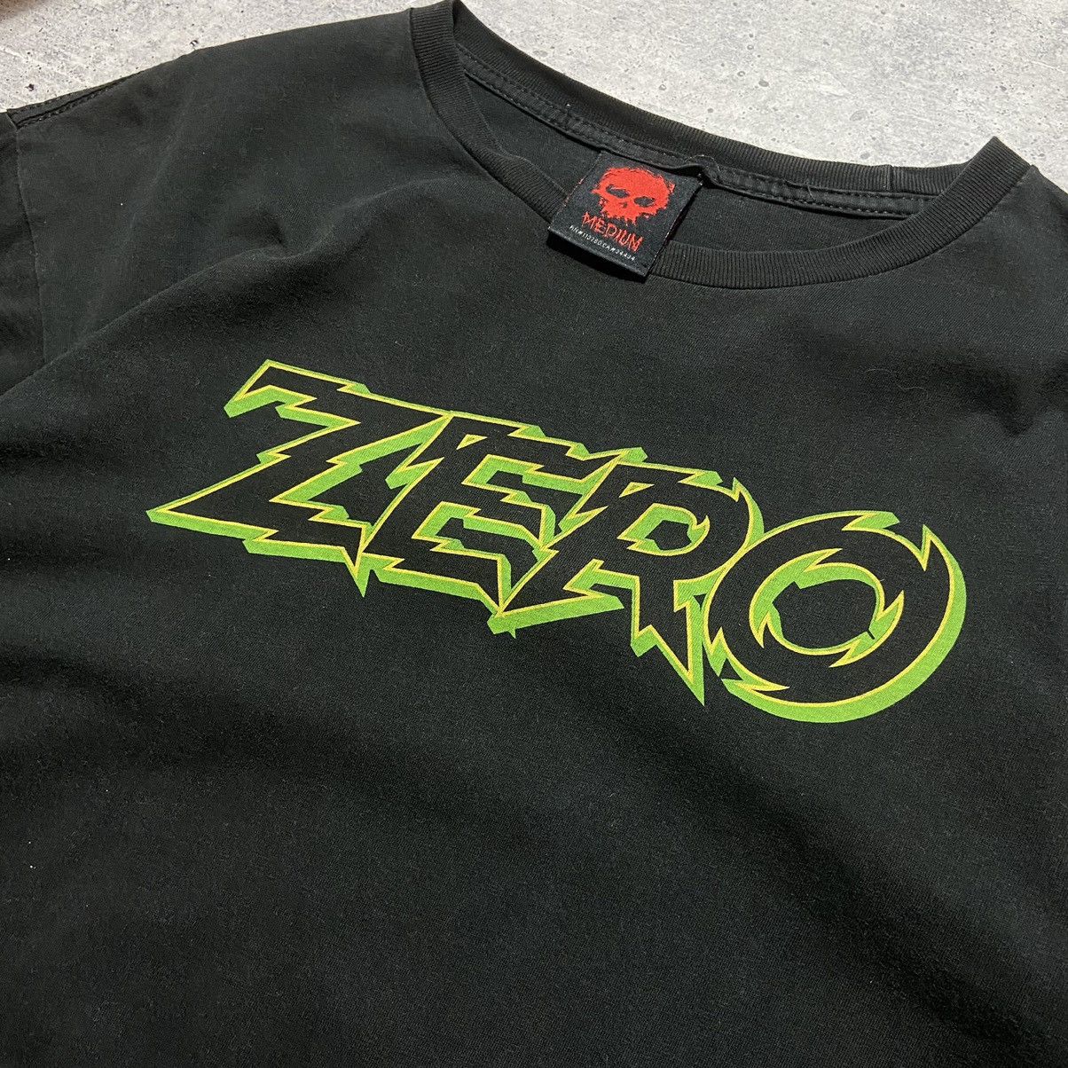 Hook-Ups × Shorty's Skateboards 📌 Vintage Zero Skateboards Big Logo Y2K T-Shirt Size US M / EU 48-50 / 2 - 3 Thumbnail