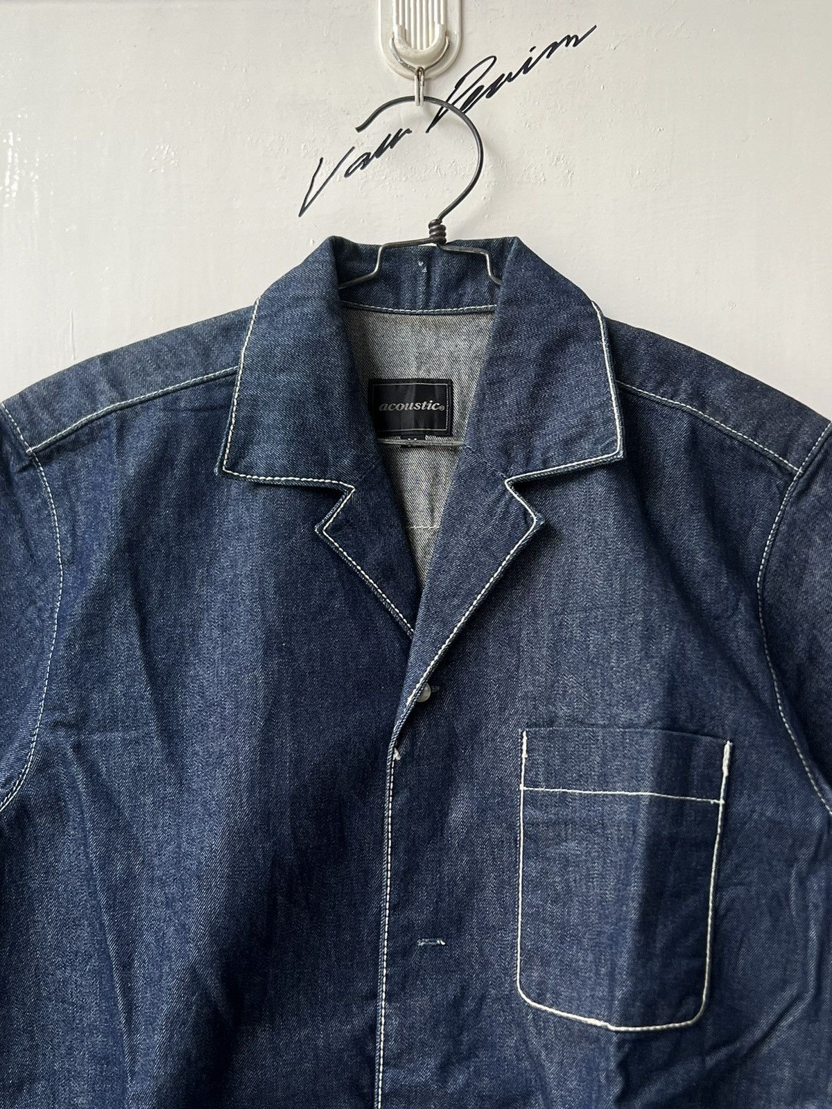 Japanese Brand ACOUSTIC Denim Shirt Size US M / EU 48-50 / 2 - 11 Thumbnail