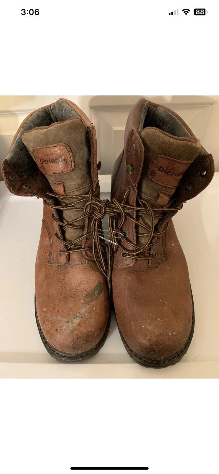 Other Die hard mens sz 13 boots oregon distressed work boots Size US 13 / EU 46 - 1 Thumbnail