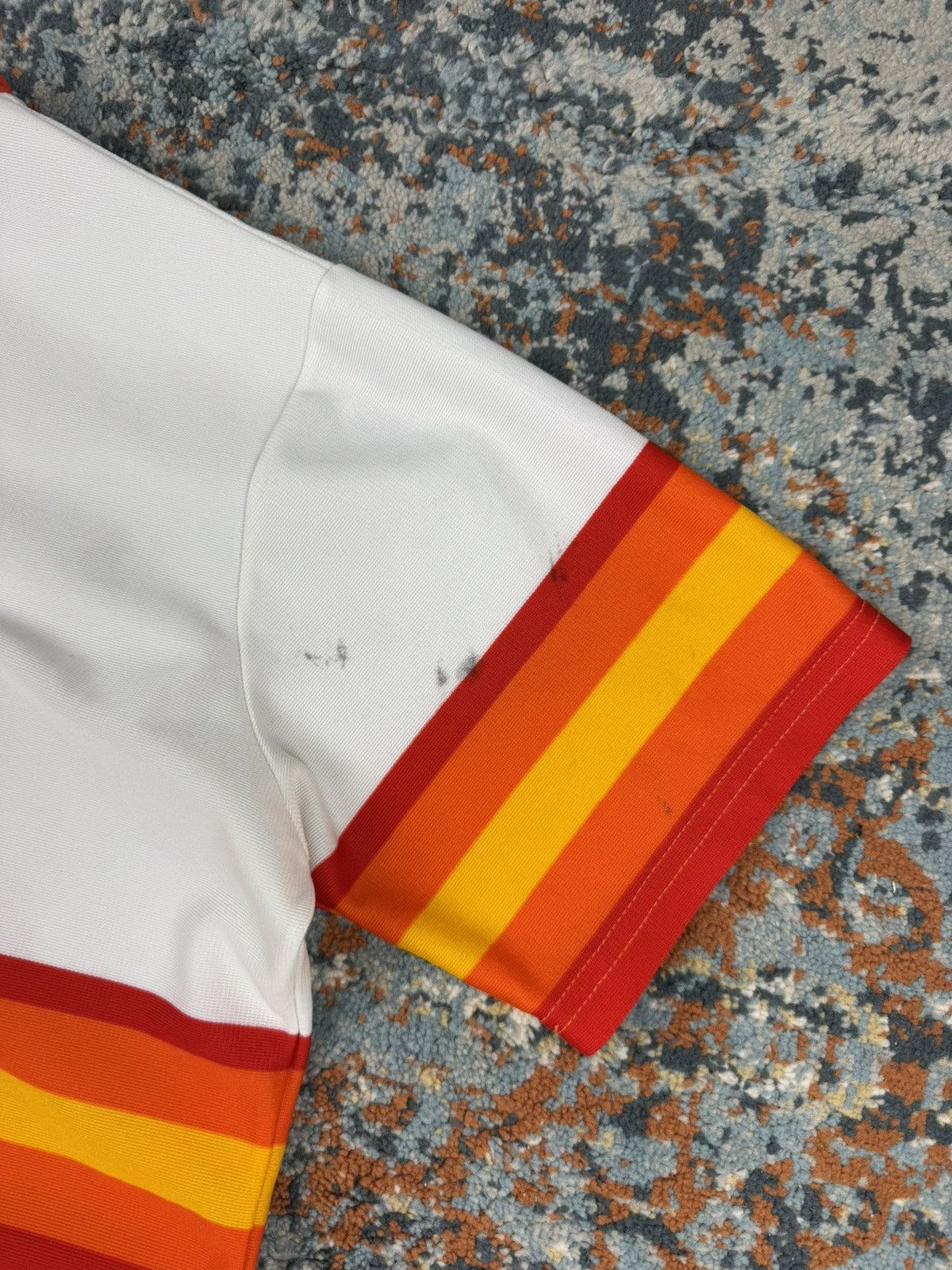 MLB Vintage 80s Houston Astros MLB jersey ravens knit baseball Size US XL / EU 56 / 4 - 10 Thumbnail