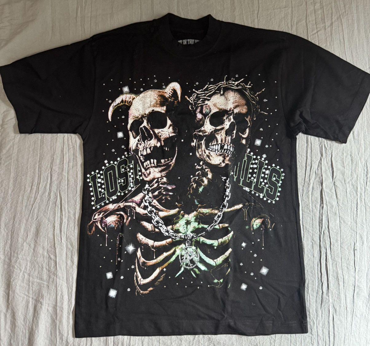 Other Lost In The Hills Twins Tee Size Small New Black Size US S / EU 44-46 / 1 - 6 Thumbnail