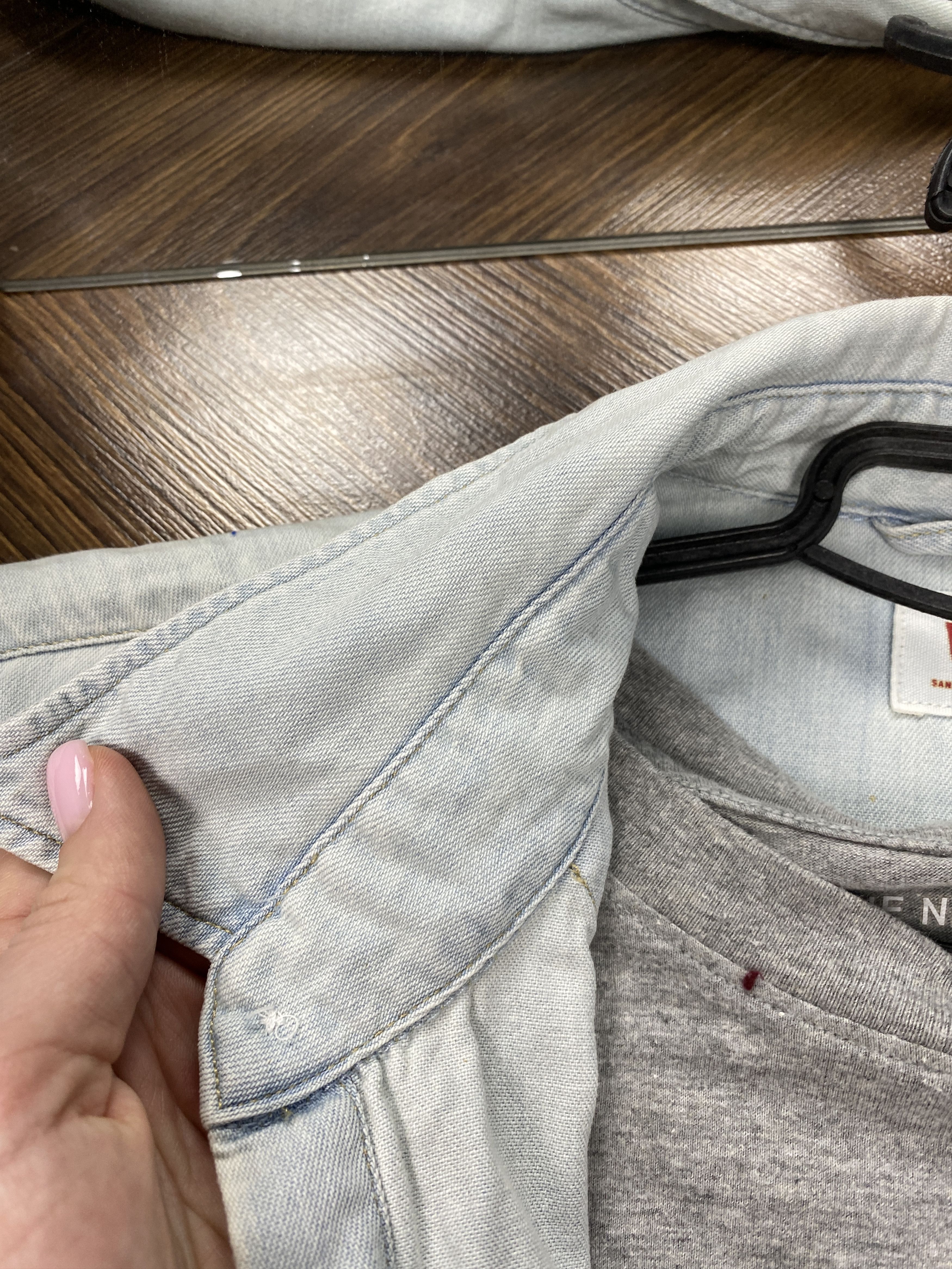Levi's × Levi's Vintage Clothing Levi's Vintage Mens Denim Shirt Jeans Size US L / EU 52-54 / 3 - 5 Thumbnail