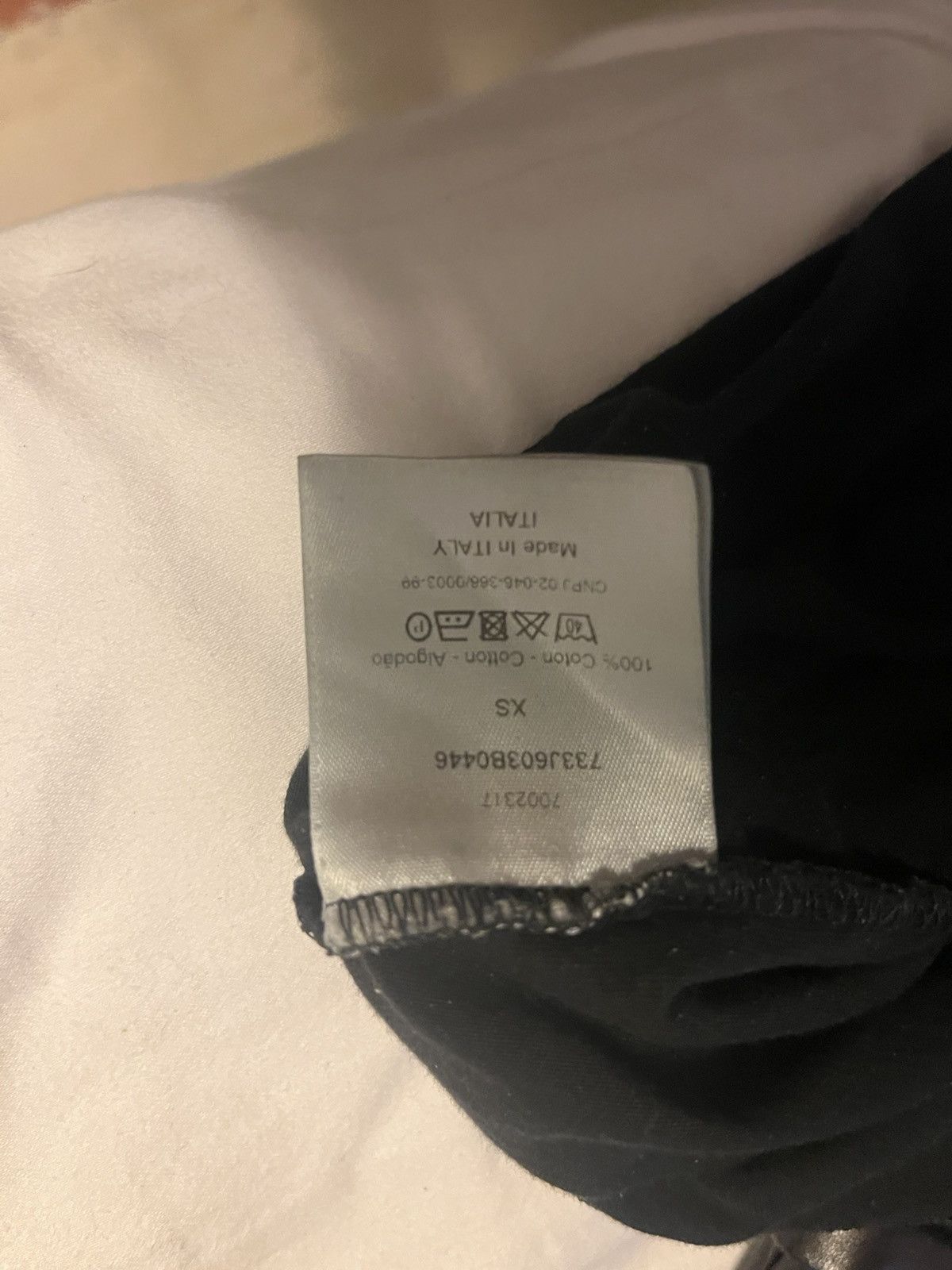 Dior black embroidered dior bee t-shirt Size US M / EU 48-50 / 2 - 4 Thumbnail