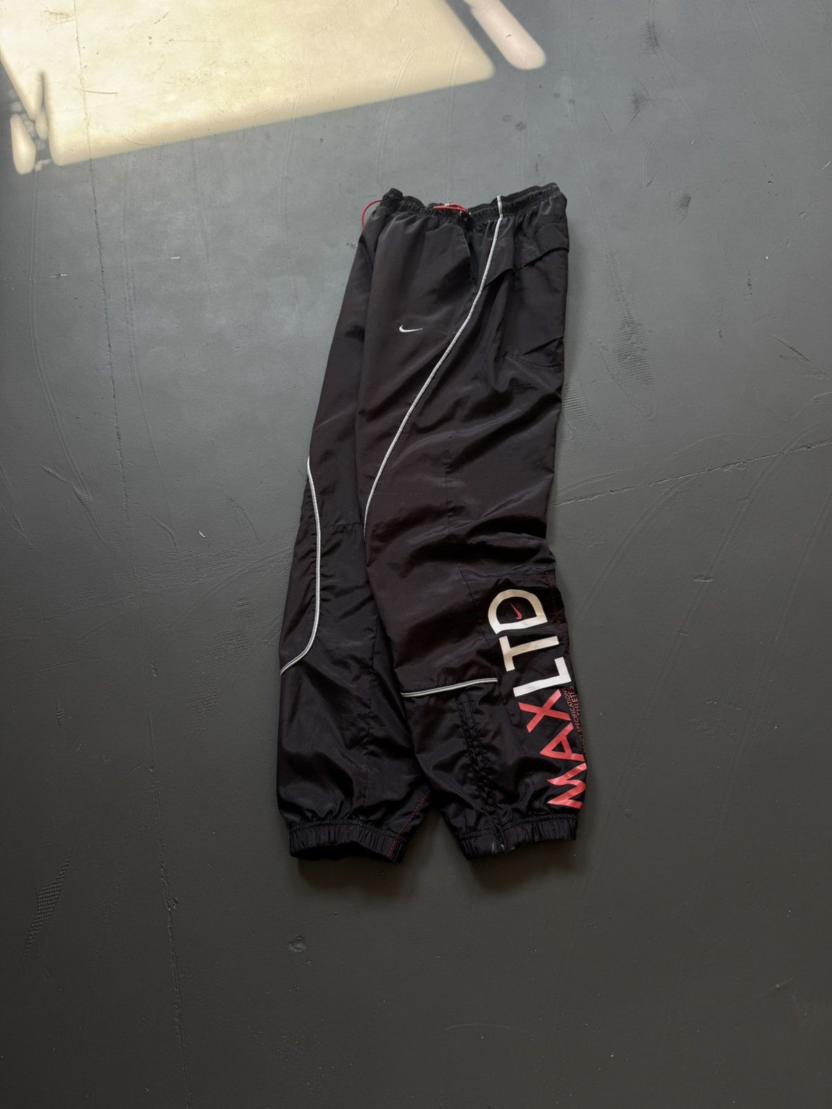 Air Jogging Nylon Nike 00s Nike Vintage Nylon Baggy Airmax