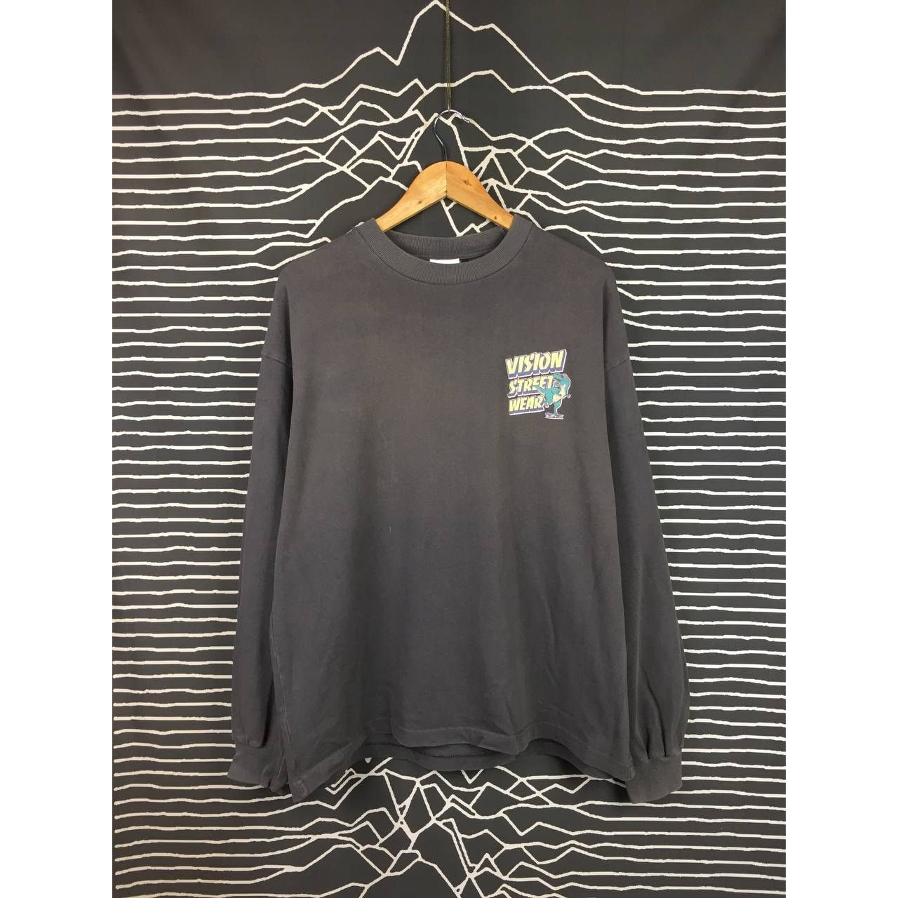 Vintage × Vision Streetwear Vision Street Wear Long Sleeve Trex Graphics Skateboards Tee Size US M / EU 48-50 / 2 - 5 Thumbnail