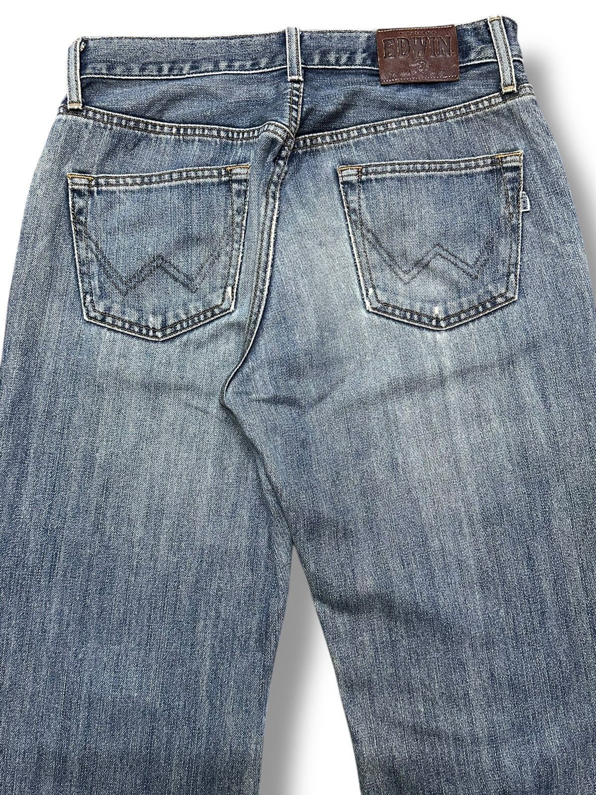 Edwin Edwin Vintage Wideleg Loose Style With Faded Wash Size US 28 / EU 44 - 5 Thumbnail