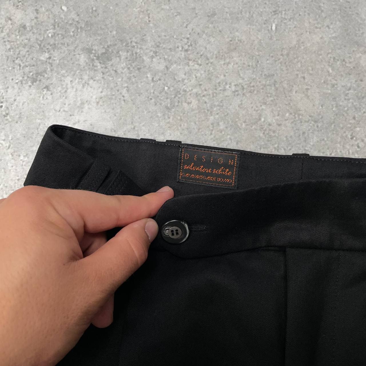 Other Design Salvatore Schito Avant Garde Uomo High Waist Trousers Size US 28 / EU 44 - 8 Thumbnail