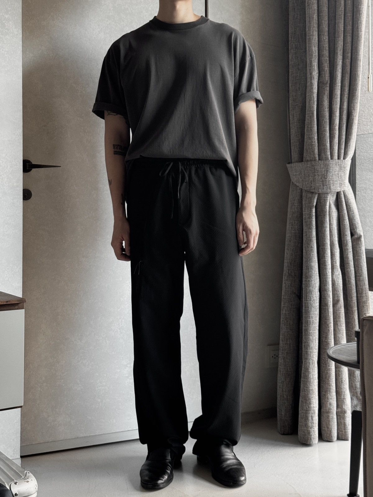 POST ARCHIVE FACTION (PAF) Black 8.0 Right Track Pants Size US 36 / EU 52 - 8 Thumbnail