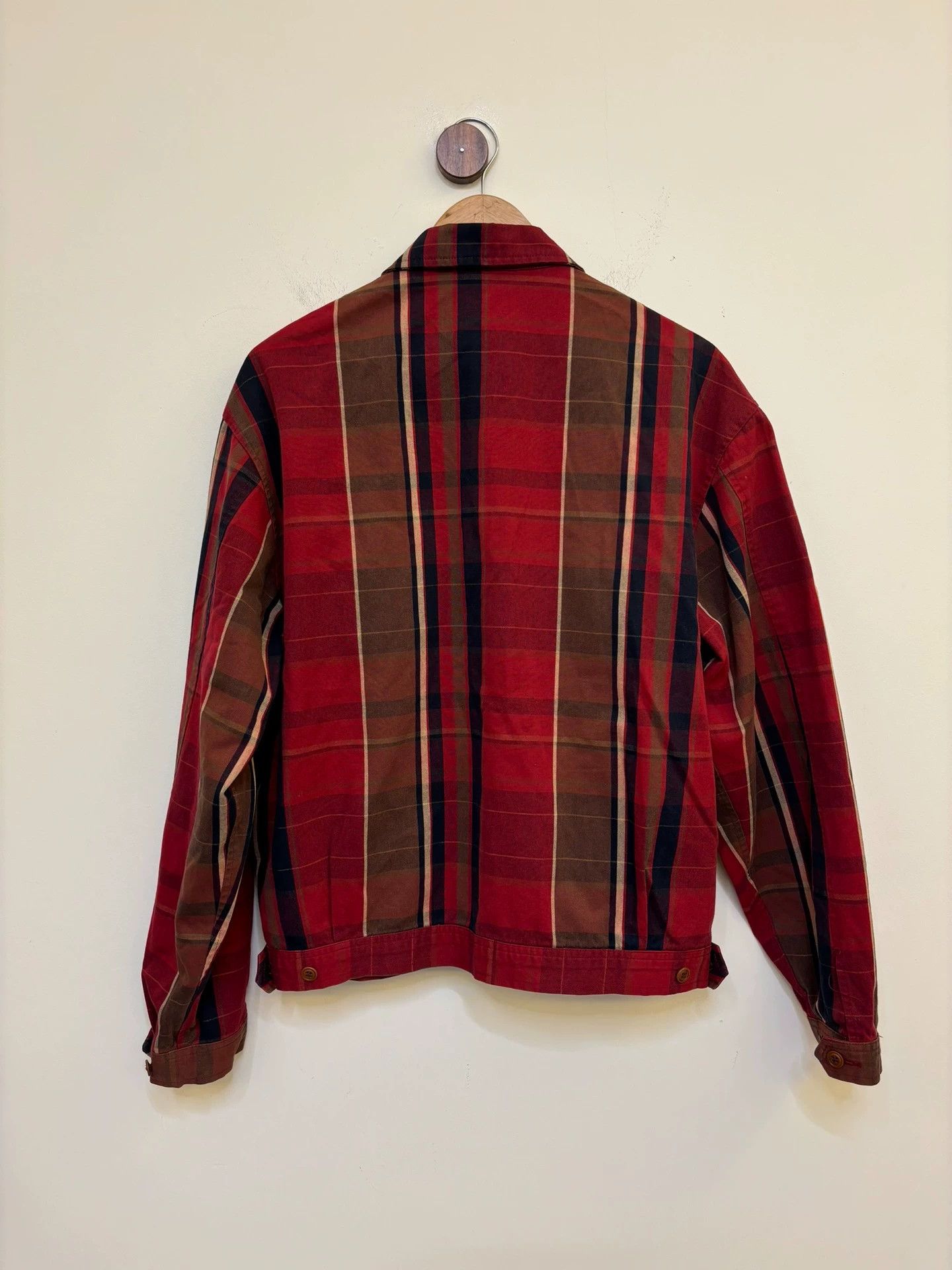 Polo Ralph Lauren Polo Ralph Lauren Vintage Plaid Short Wide Jacket Size US M / EU 48-50 / 2 - 8 Thumbnail
