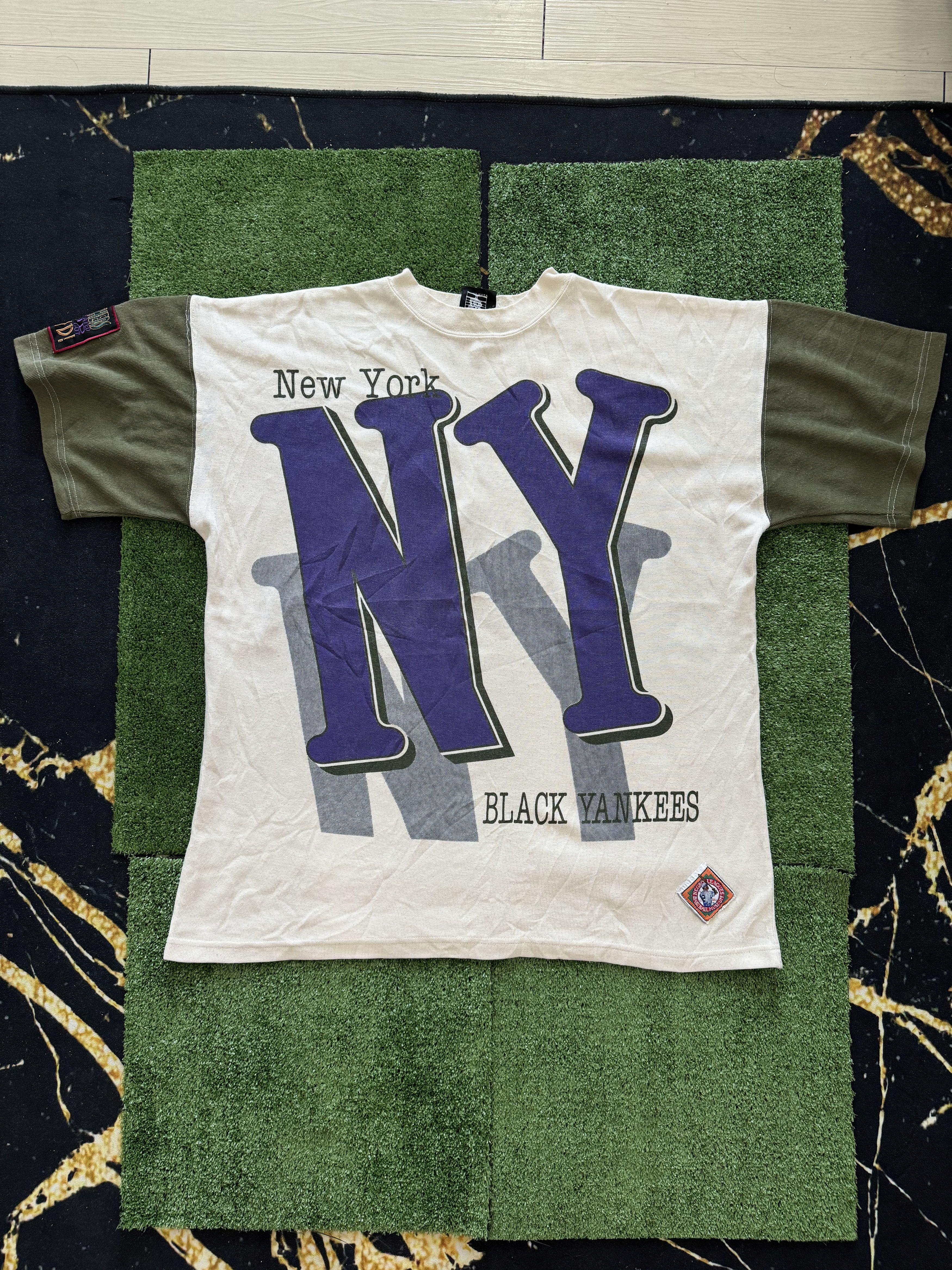 Vintage 90s Baseball New York Black Yankees Negro