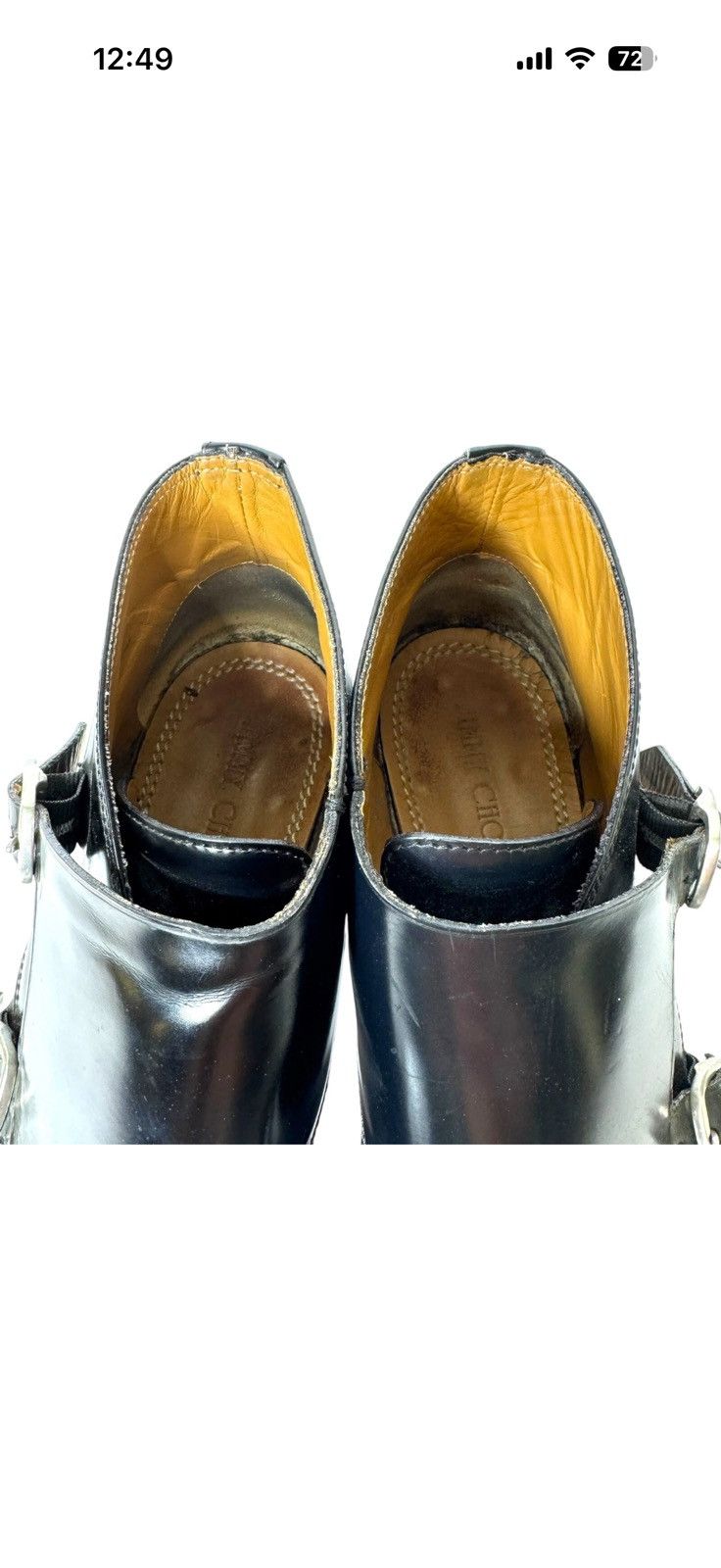Jimmy Choo Jimmy Choo double monk ankle boots Size US 11 / EU 44 - 7 Thumbnail
