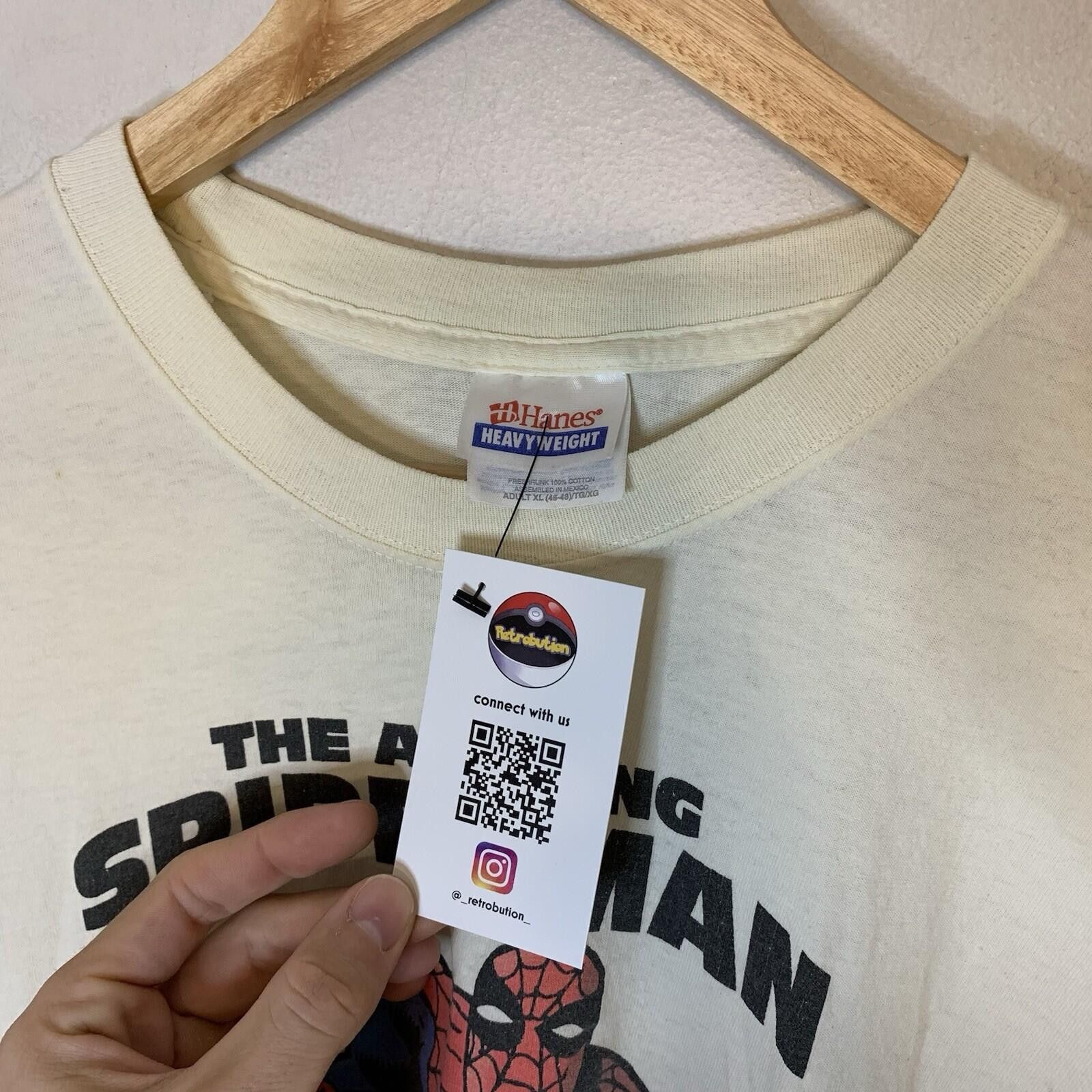 Marvel Comics Vintage 2002 The Amazing Spider-Man Marvel Shirt Size XL Size US XL / EU 56 / 4 - 4 Thumbnail
