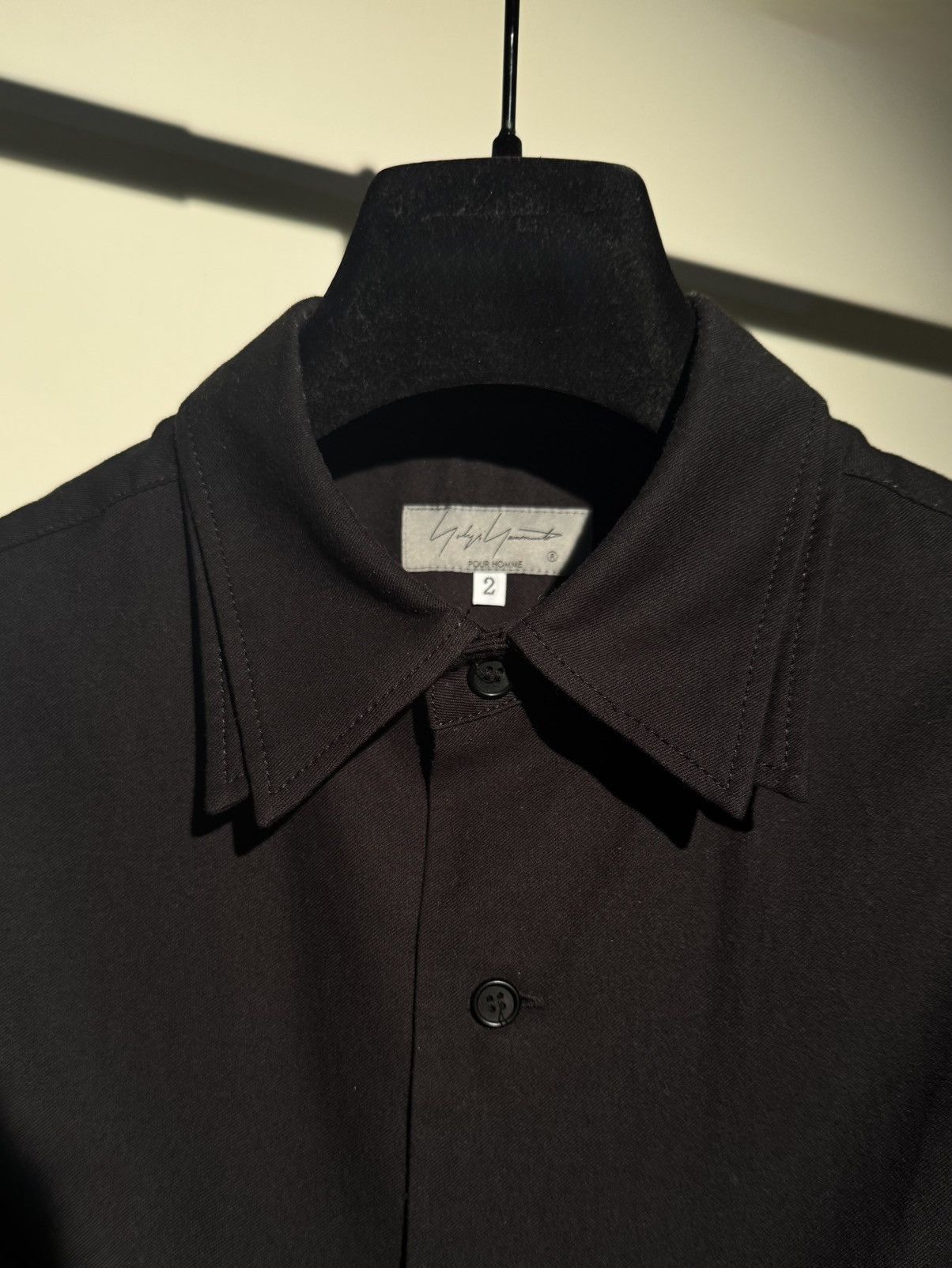 Yohji Yamamoto Yohji Yamamoto Double Collar Shirt Size US M / EU 48-50 / 2 - 8 Thumbnail