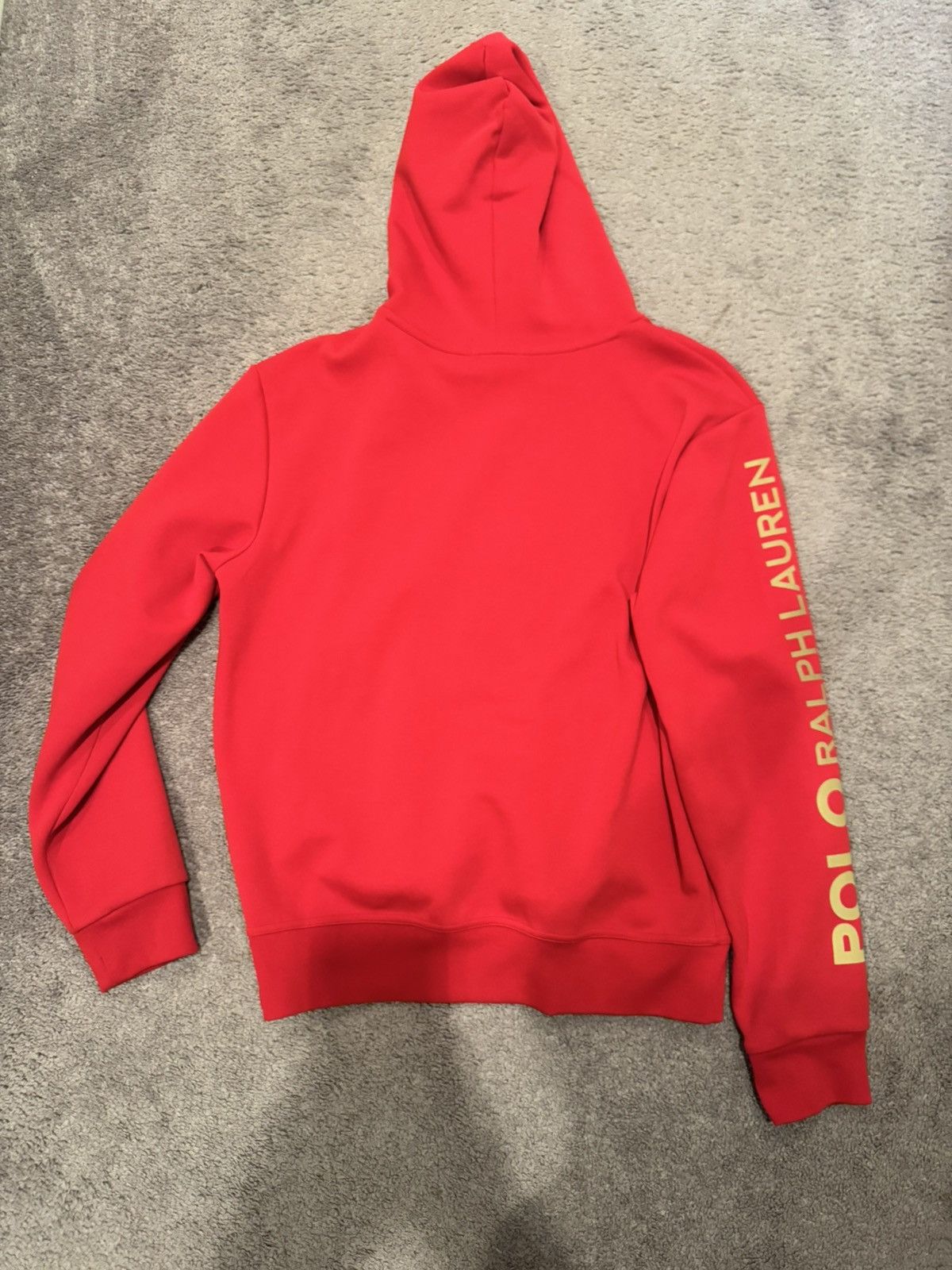 Polo Ralph Lauren Polo red and gold Hoodie Size US M / EU 48-50 / 2 - 2 Thumbnail
