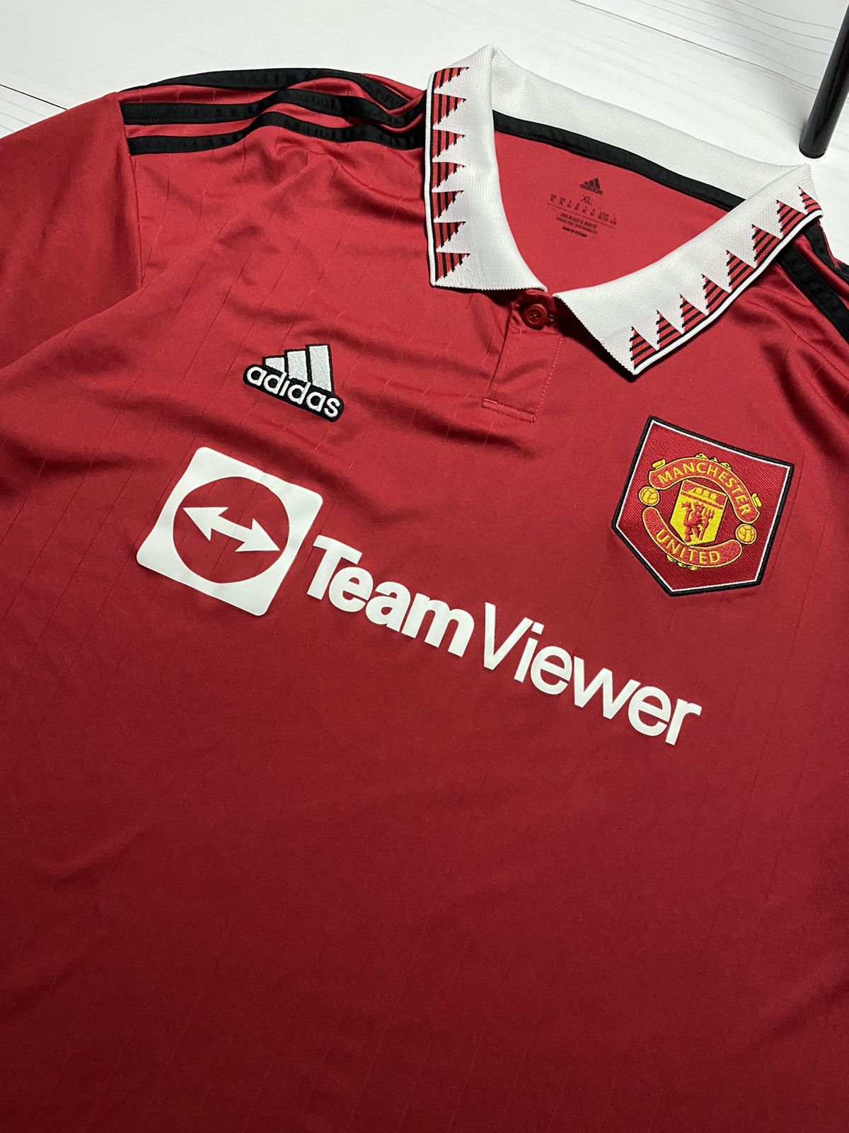 Adidas Adidas Manchester United 2022/23 Home Football Shirt Soccer Size US XL / EU 56 / 4 - 9 Thumbnail