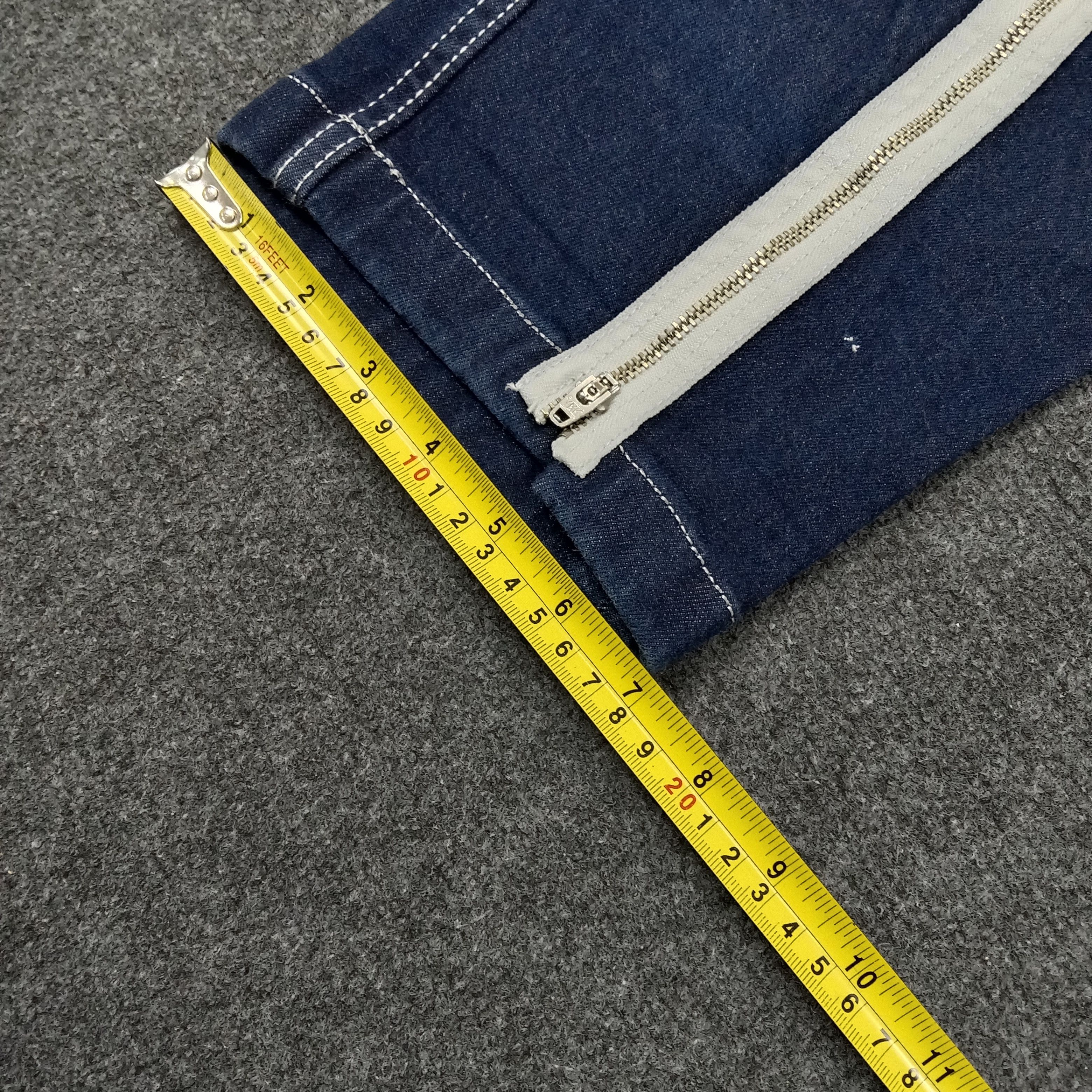Japanese Brand X-girl Japanese Brand Multi Pocket Denim Jeans C252N3 Size US 27 - 14 Thumbnail