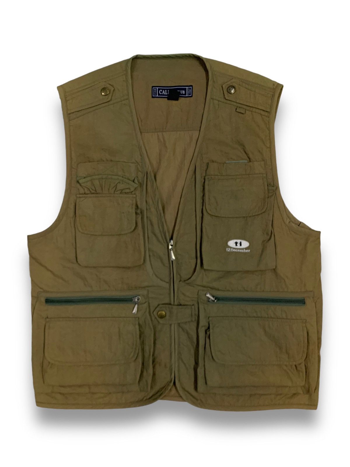 Vintage Japanese Califf Club Faded Multipocket Tactical Vest