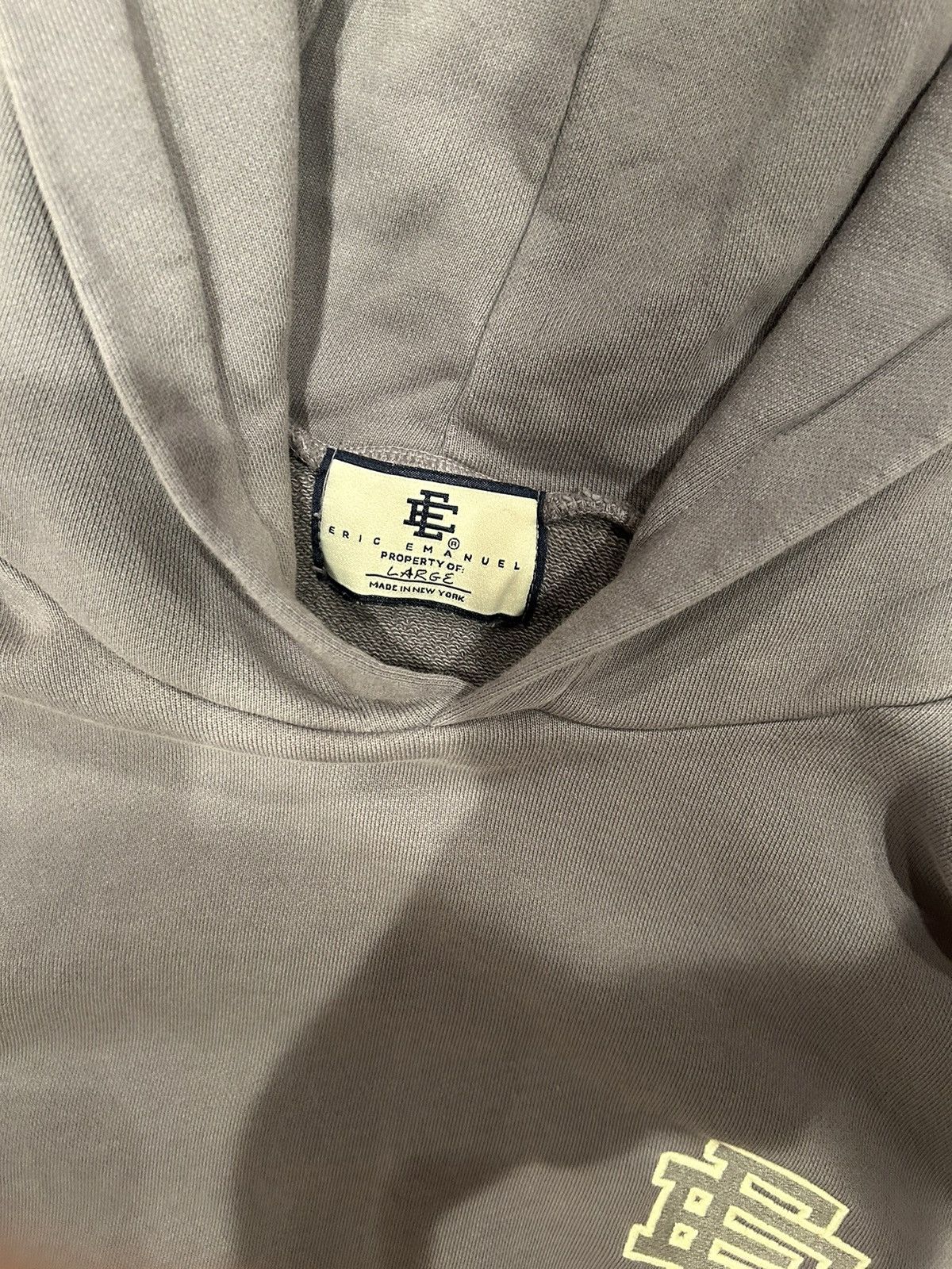 Eric Emanuel Eric emanuel embroidered EE hoodie - Slate Grey large Size US L / EU 52-54 / 3 - 2 Thumbnail
