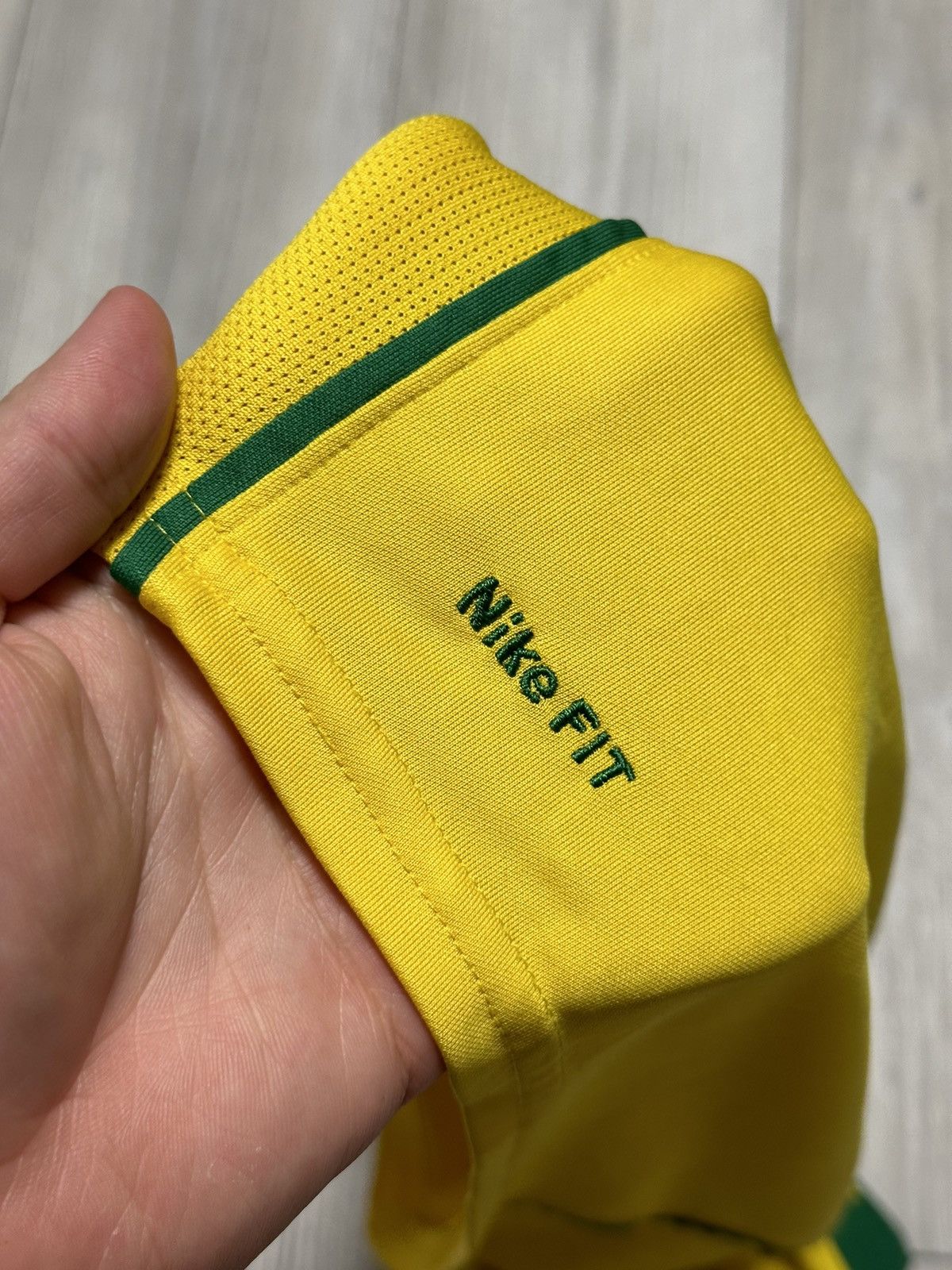 Nike × Vintage Nike Brazil #10 National Team Home Soccer Jersey Football Size US S / EU 44-46 / 1 - 5 Thumbnail