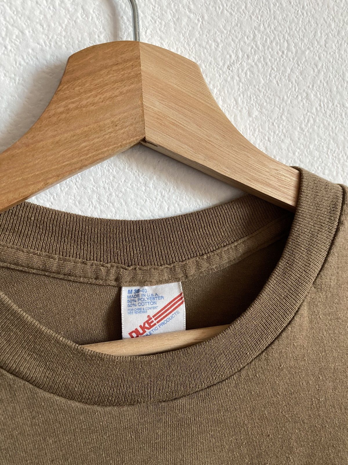 Vintage Vintage 90s Blank Single Stitch Tee Size US M / EU 48-50 / 2 - 3 Thumbnail