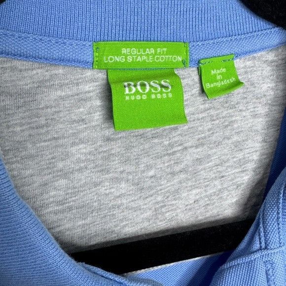 Hugo Boss Hugo Boss Men's C-Firenze Regular Fit Knitted Pique Polo Lig Size US M / EU 48-50 / 2 - 3 Thumbnail