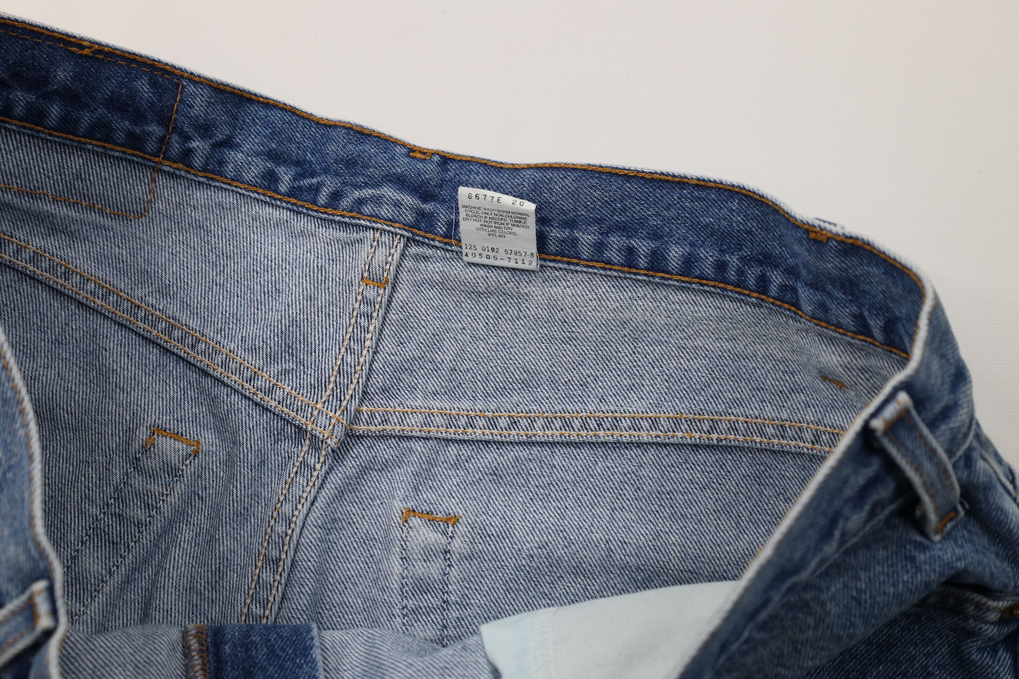 Levi's Vintage Y2K Levis 505 Regular Straight Leg Denim Jeans Size US 38 / EU 54 - 9 Thumbnail
