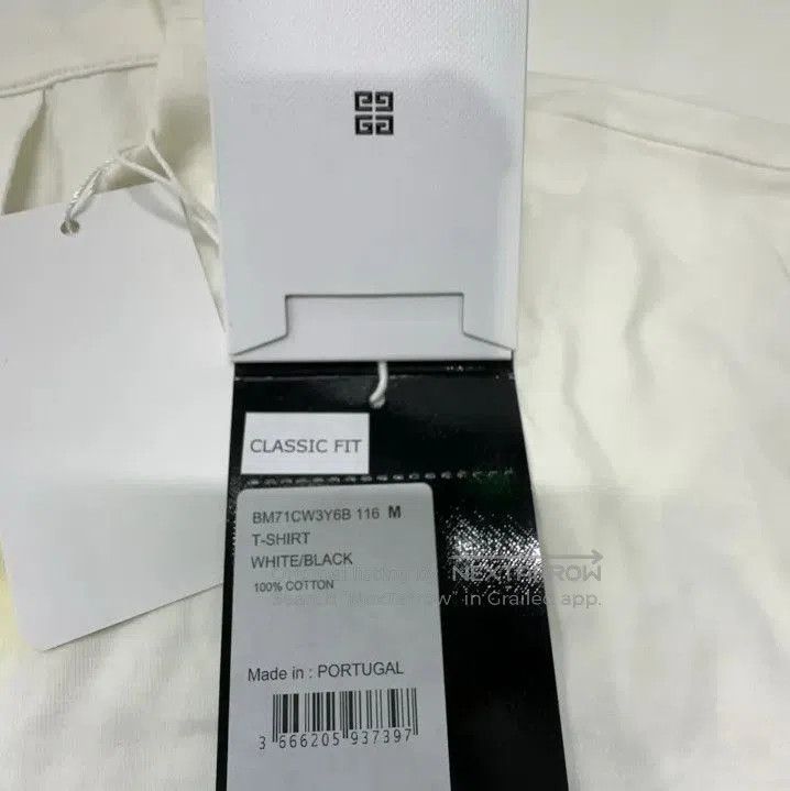 Givenchy Givenchy SS22 Letter Embroidery Short-Sleeve T-Shirt. Size US M / EU 48-50 / 2 - 2 Thumbnail