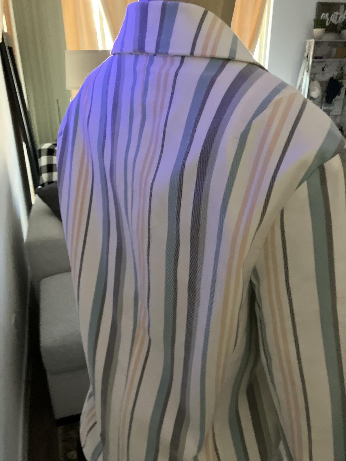 Cartoon Network Pre Love Women's Striped Blazer Jacket Size M / US 6-8 / IT 42-44 - 4 Thumbnail