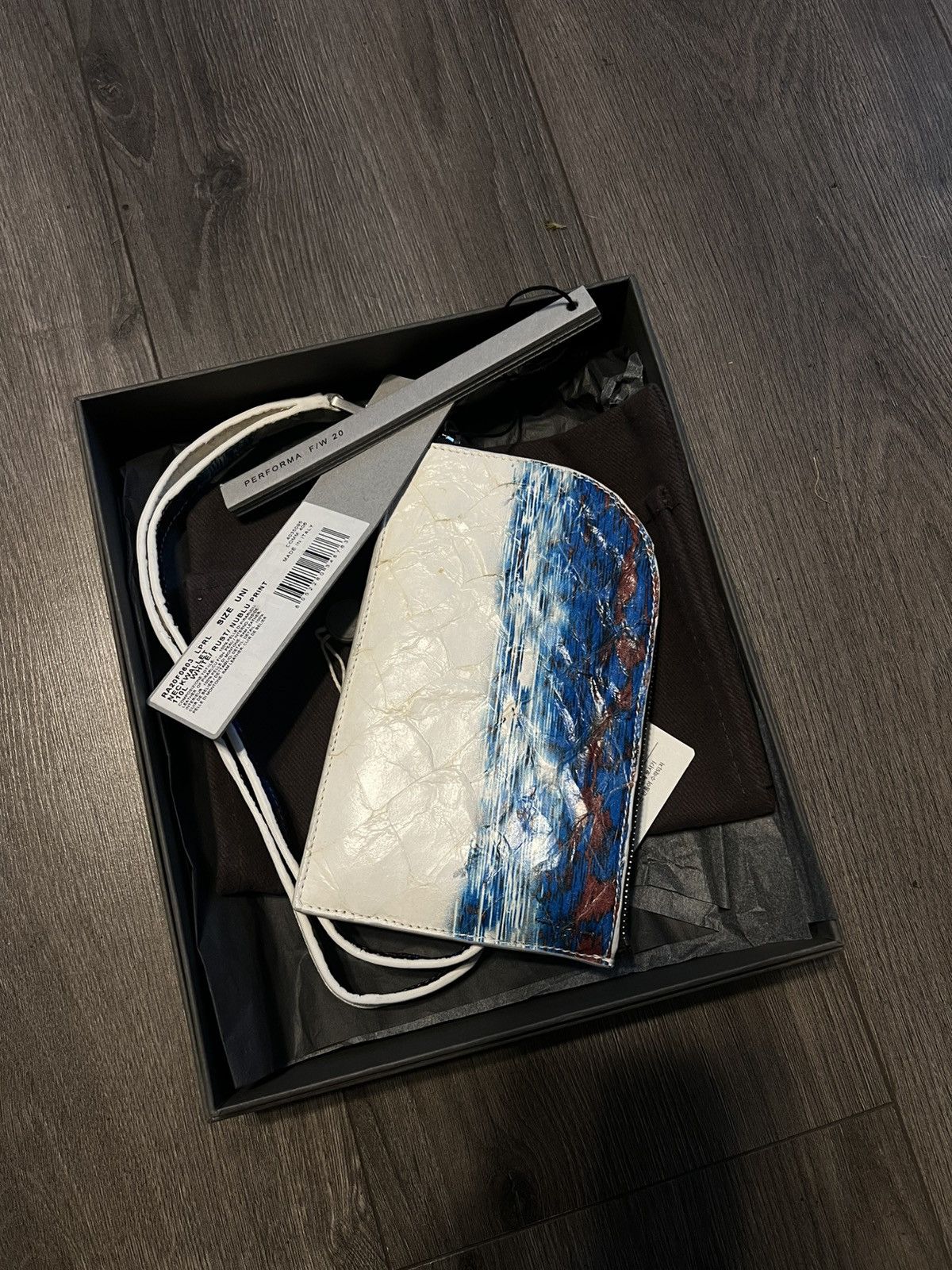 Rick Owens Rick Owens Multi-Colored Pirarucu Neck Wallet Size ONE SIZE - 5 Thumbnail