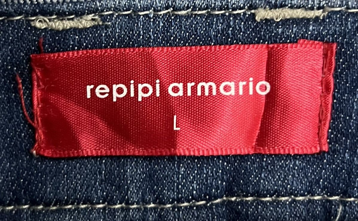 Vintage Repipi Armario Distressed Denim Overalls (Size L) Size US 31 - 17 Thumbnail