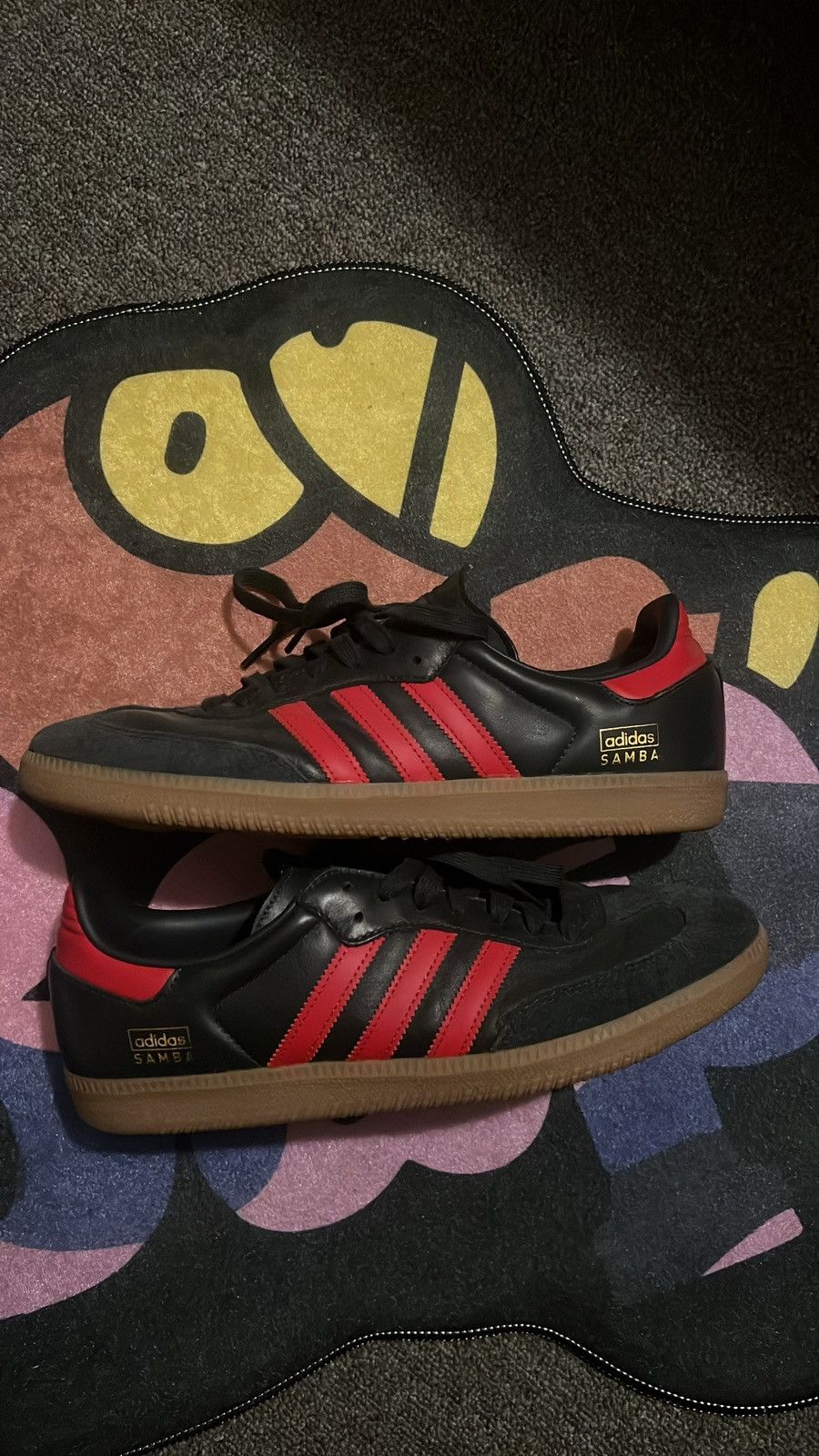 Adidas Samba ‘Carbon Scarlet’ Size US 10.5 / EU 43-44 - 2 Thumbnail