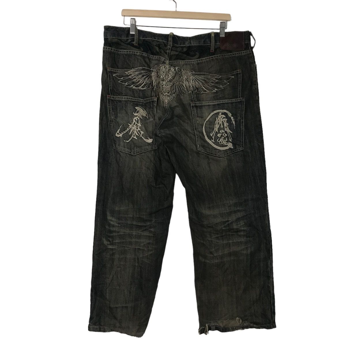 Japanese Brand HARAKIRI JAPANESE DENIM Size US 35 - 1 Thumbnail