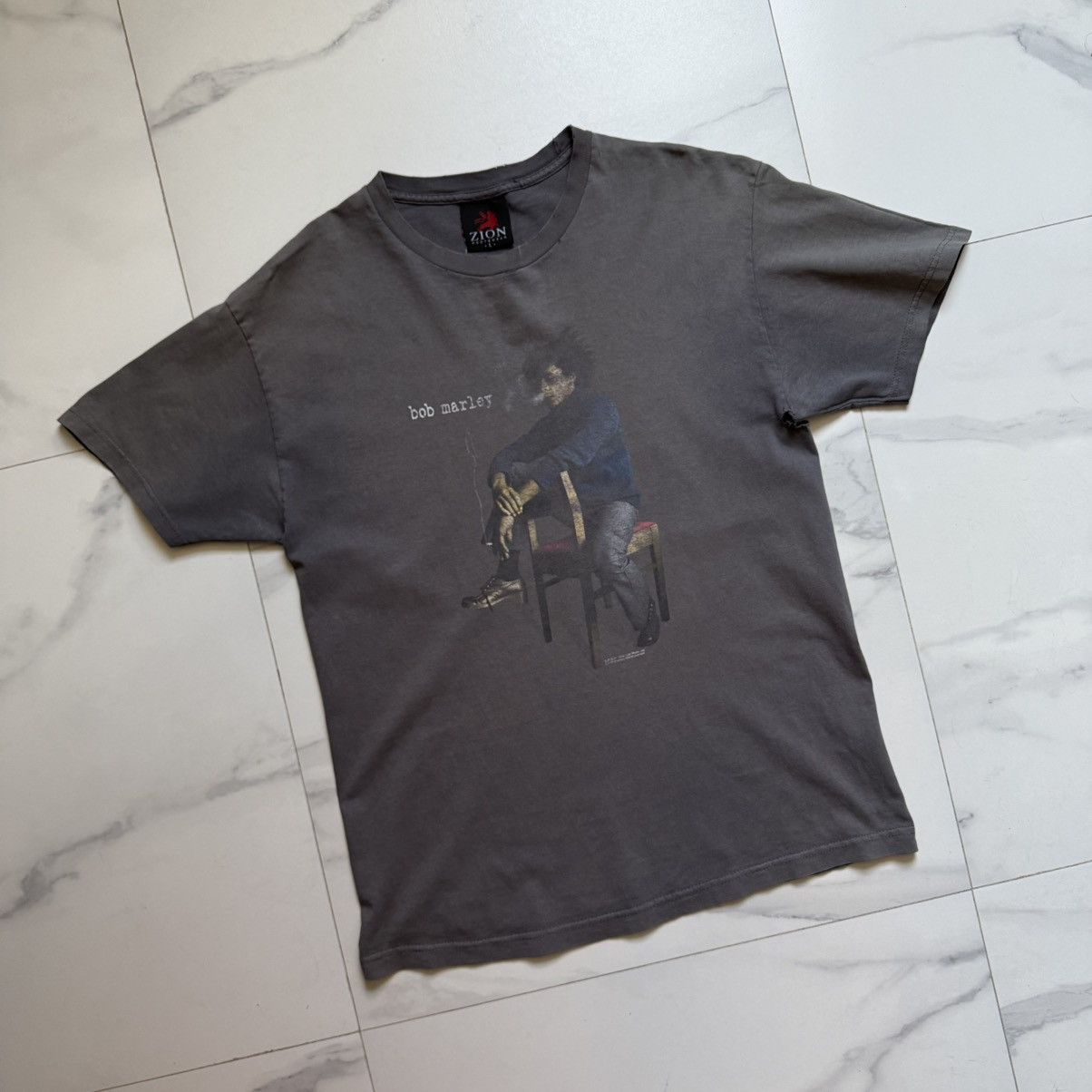 Bob Marley Vintage Y2K Bob Marley Distressed Tee Size US L / EU 52-54 / 3 - 4 Thumbnail