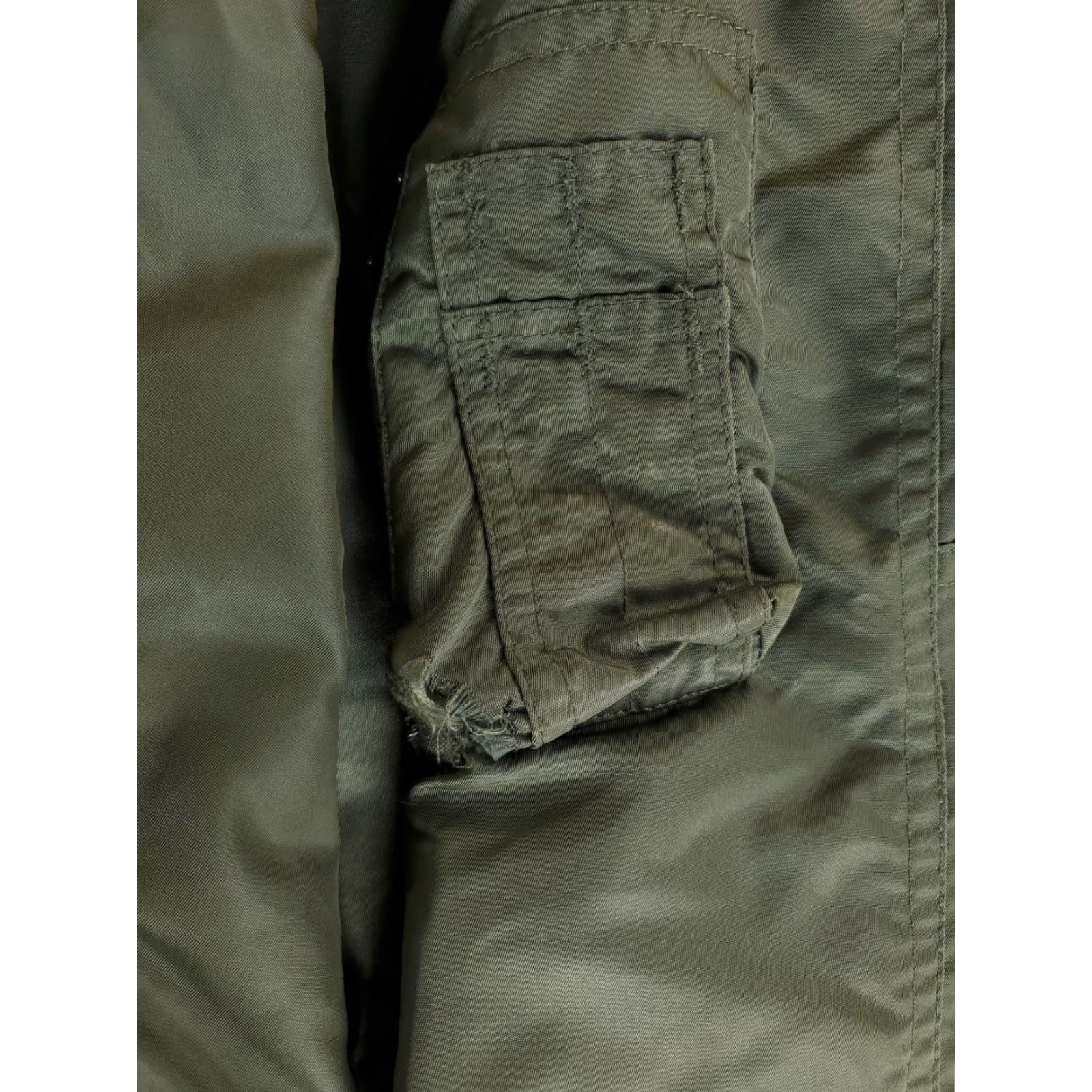 Vintage VINTAGE USAF N-3B Snorkel Parka Heavy Flying Jacket Scovill Mens M Green Jacket Mens Size US M / EU 48-50 / 2 - 2 Thumbnail