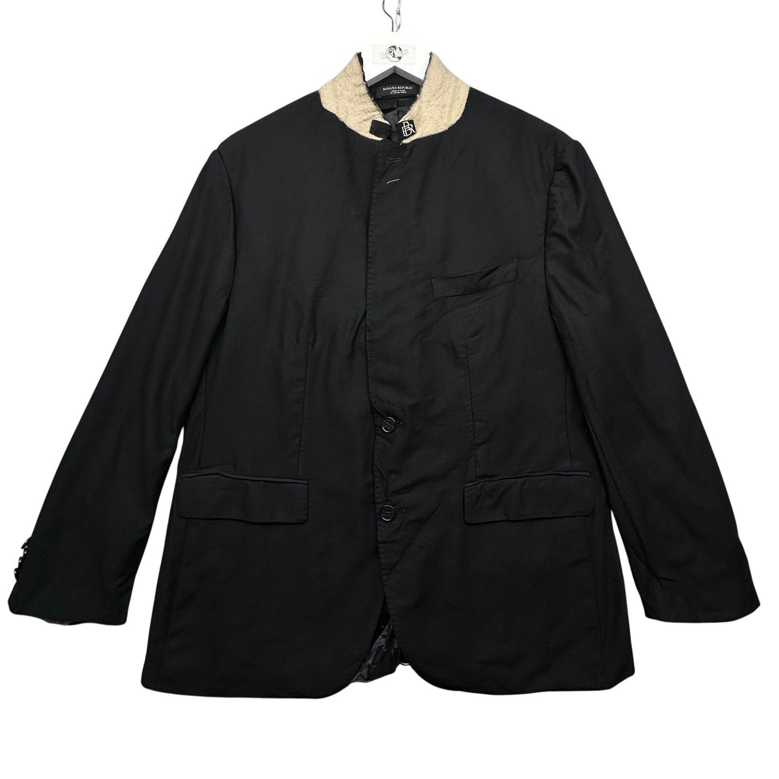 Banana Republic Banana Republic Signature Italian Hopsack Suit Jacket Men 42 Size US L / EU 52-54 / 3 - 1 Thumbnail