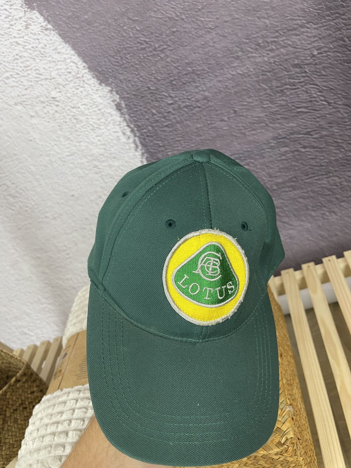Vintage Team Lotus vintage big logo cap racing embroidery Size ONE SIZE - 5 Thumbnail