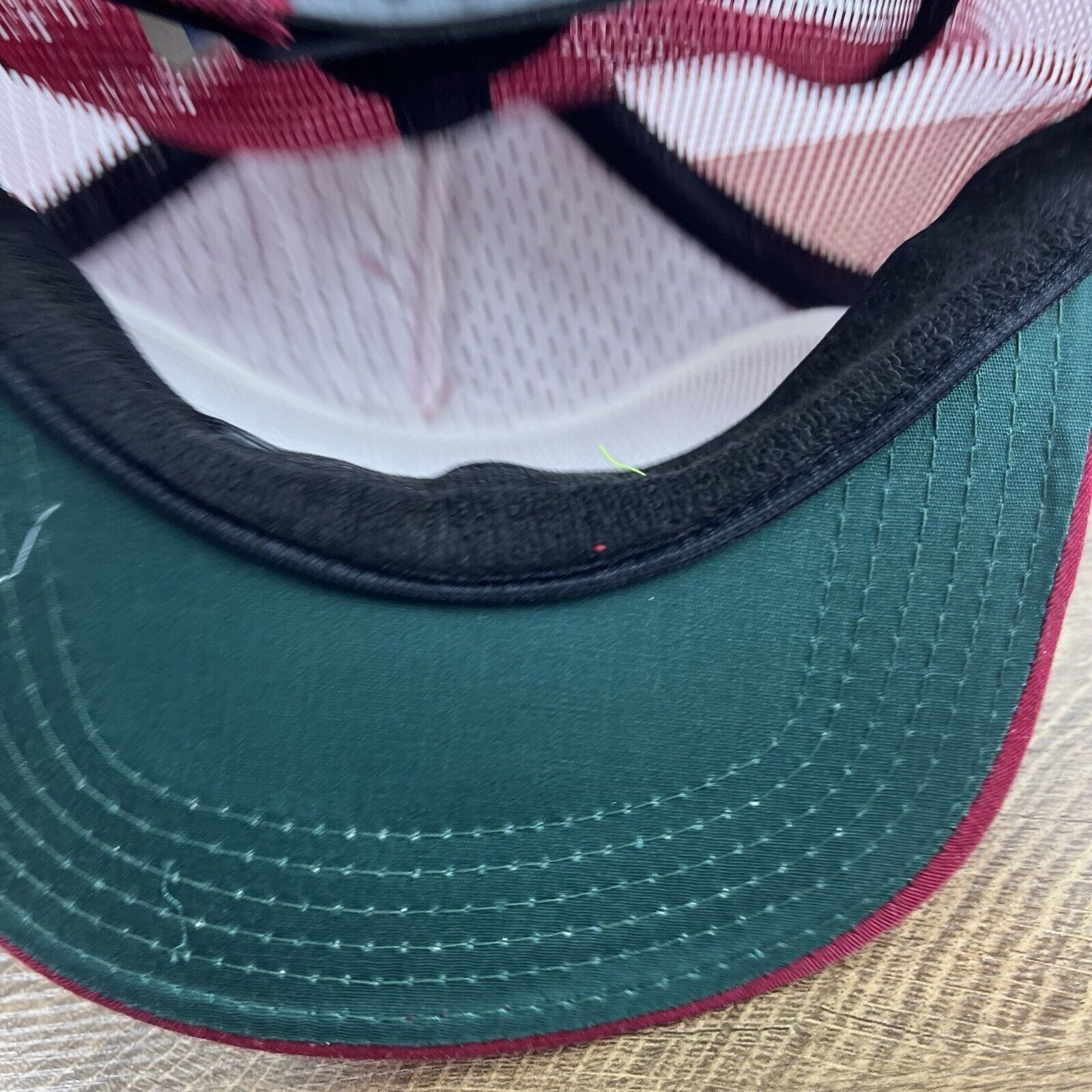 Other Maroon Red Snapback Hat Red Cap Hat Adjustable Hat Red Adult Size ONE SIZE - 11 Thumbnail