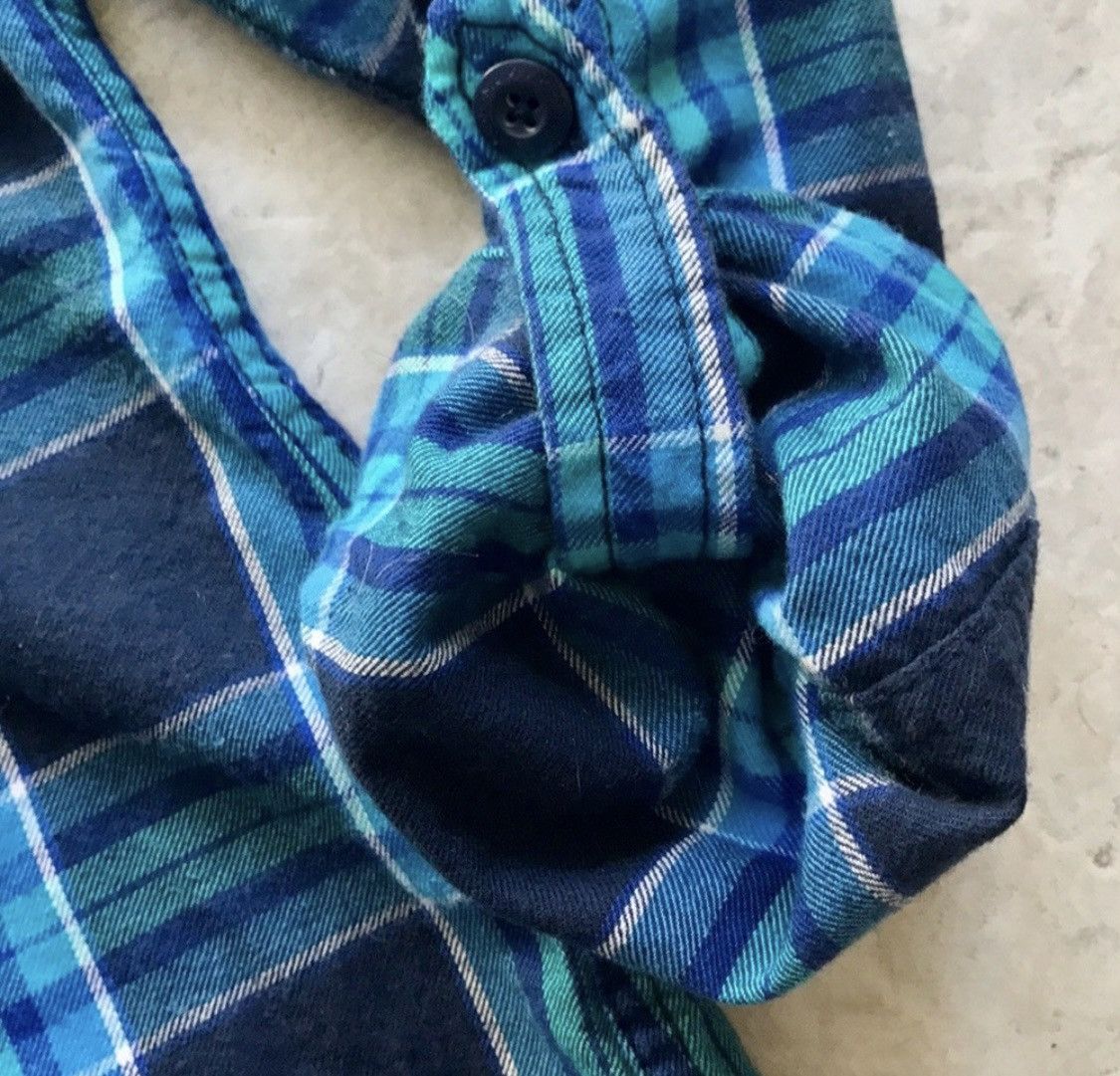 Aeropostale VINTAGE AEROPOSTALE PLAID FITTED BUTTON UP BLOUSE TOP SHIRT Size M / US 6-8 / IT 42-44 - 5 Thumbnail