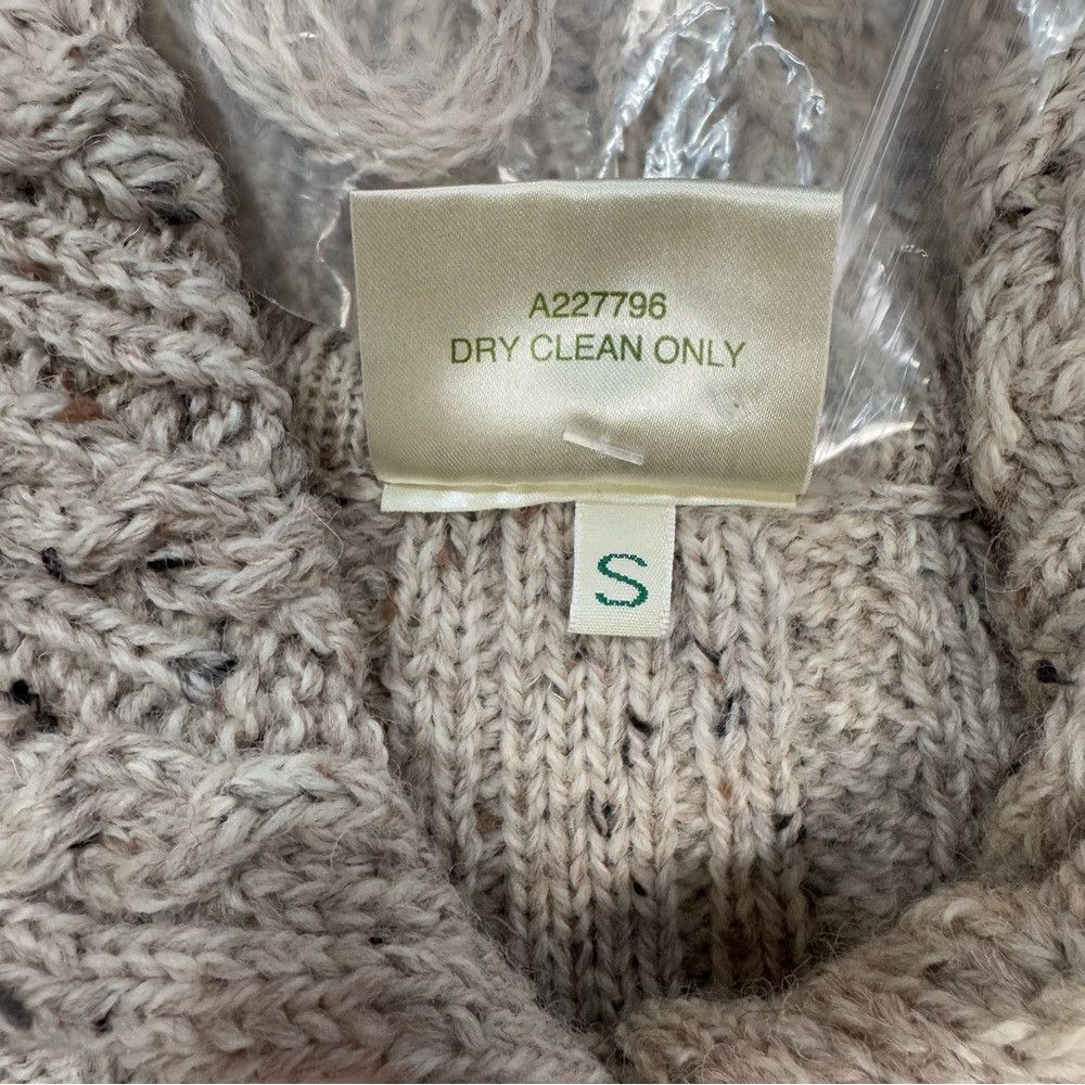 Other New Kilronan Knitwear Cable Knit Wool Cardigan Made In Irel Size S / US 4 / IT 40 - 8 Thumbnail