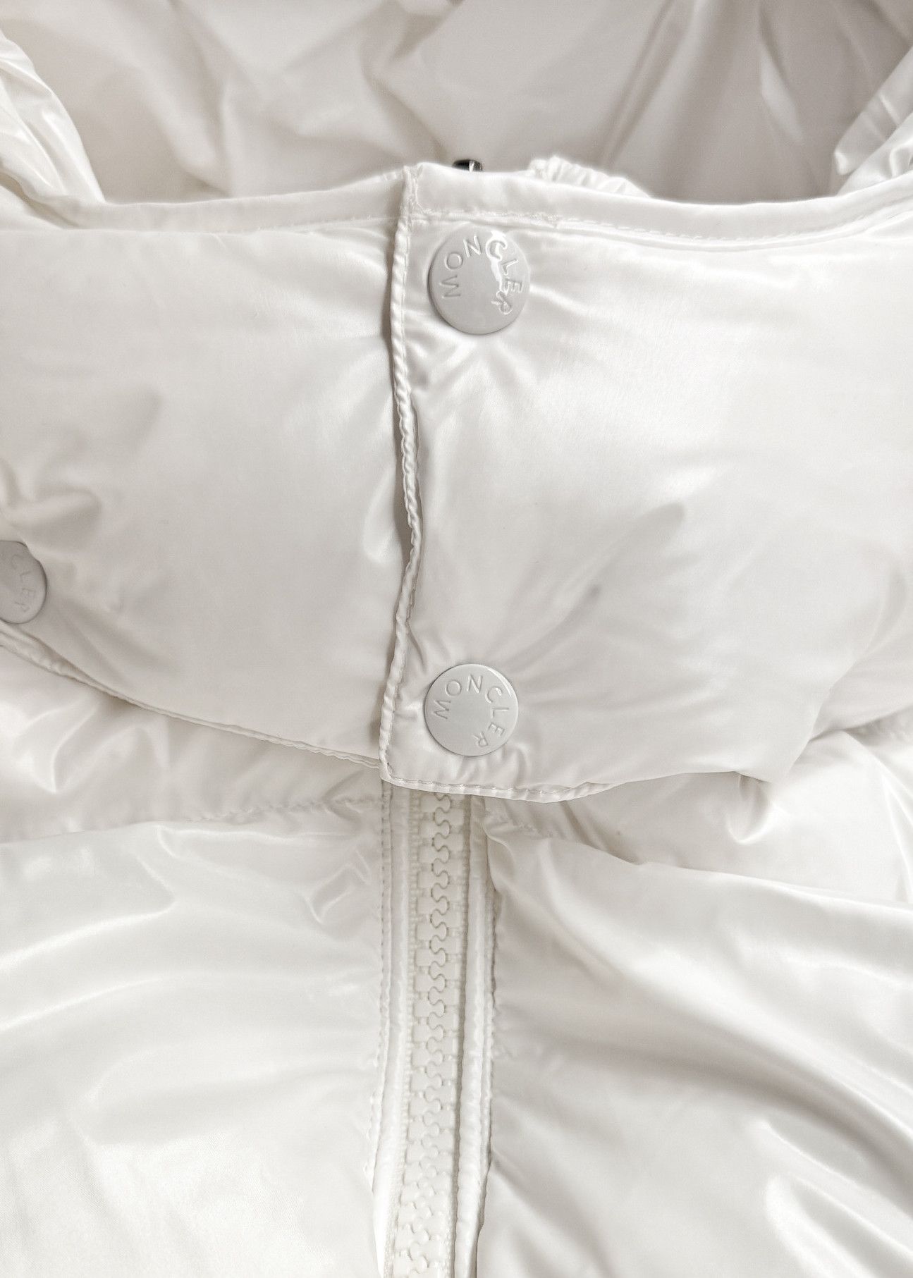 Moncler Moncler White Maya Down Puffer Coat - Size 7 Size US XXL / EU 58 / 5 - 11 Thumbnail
