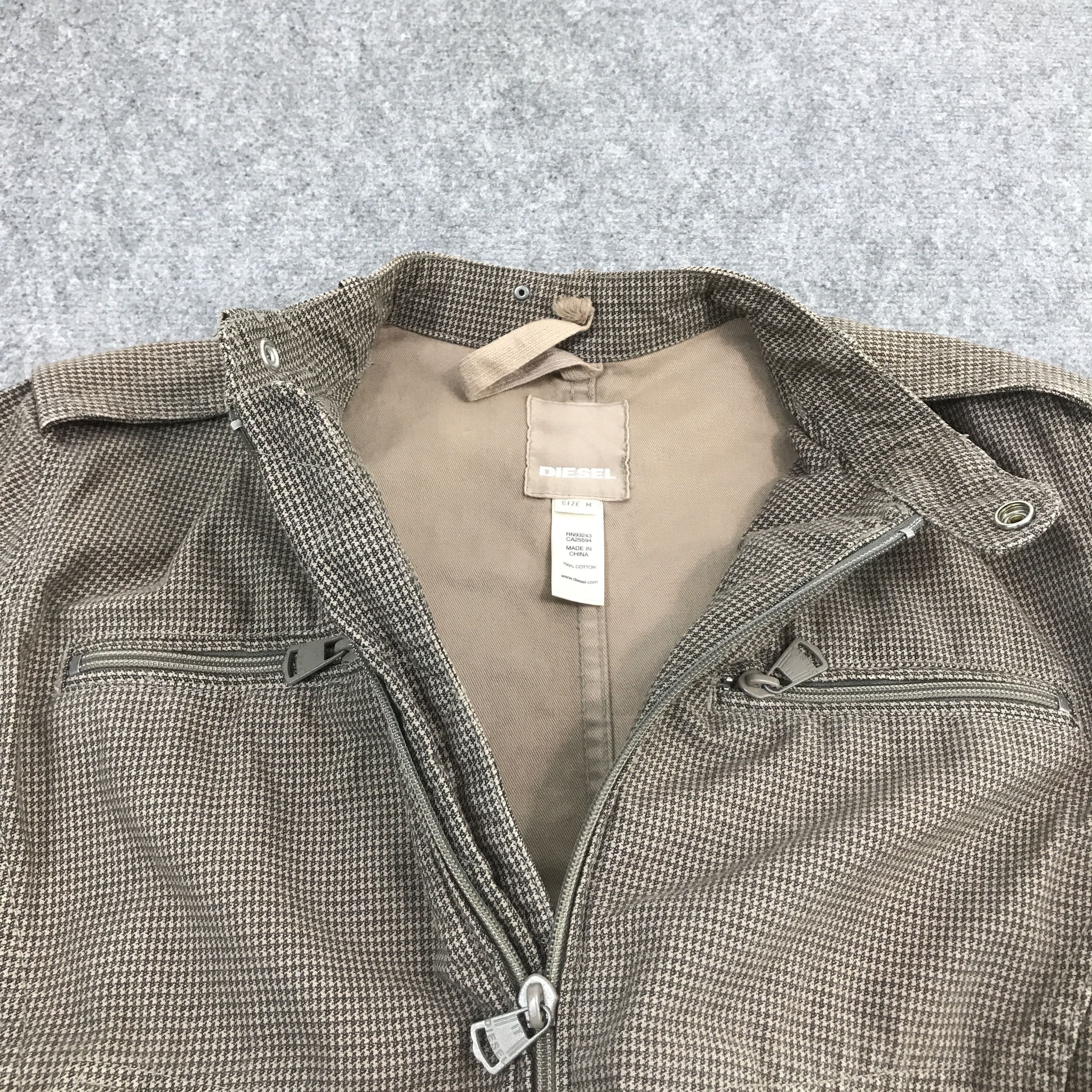 Diesel DIESEL BIKER STYLE DESIGN ZIPPER JACKET Size US M / EU 48-50 / 2 - 7 Thumbnail