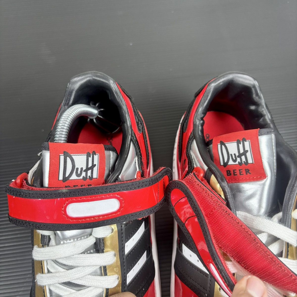 Adidas Adidas Forum 84 Low x The Simpsons ‘Duff Beer Duffman’ 9.5 Size US 9.5 / EU 42-43 - 15 Thumbnail
