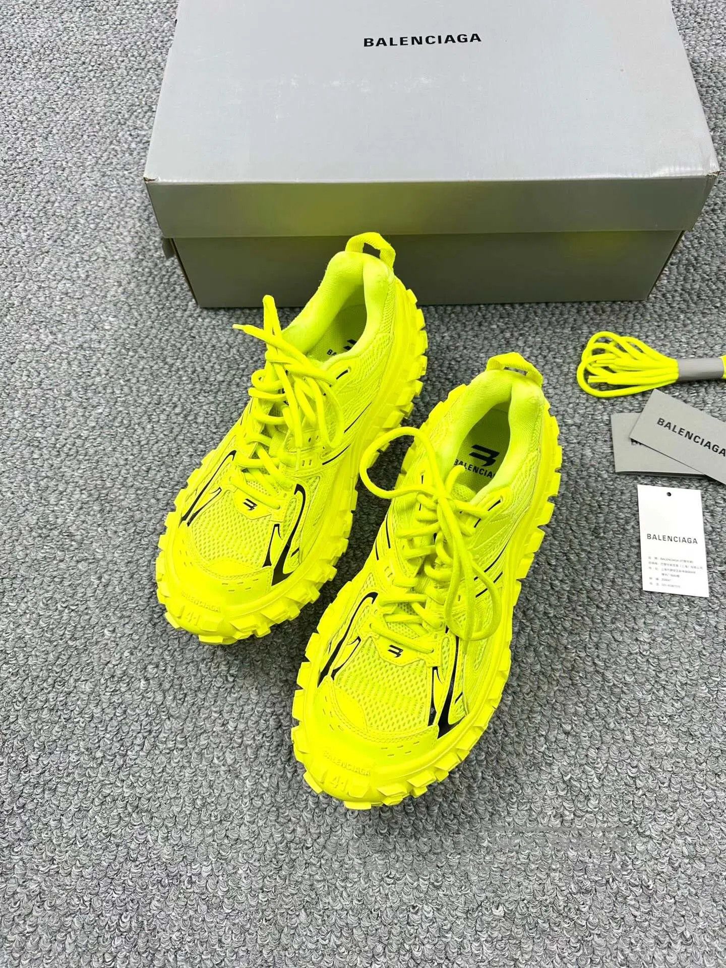 Balenciaga Balenciaga Neon Tire Dad Shoes| Size US 8 / EU 41 - 1 Thumbnail