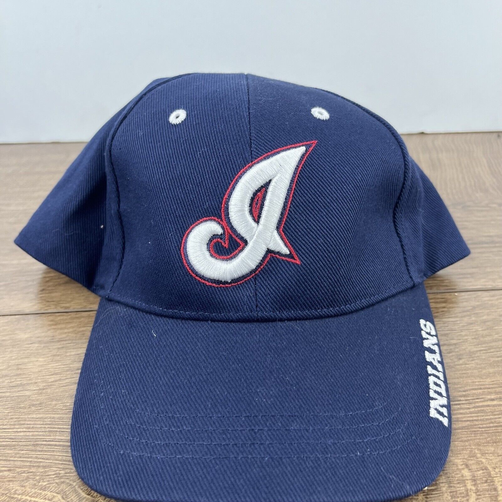Other Cleveland Indians MLB Hat Indians Blue Adjustable Hat Blue A Size ONE SIZE - 6 Thumbnail